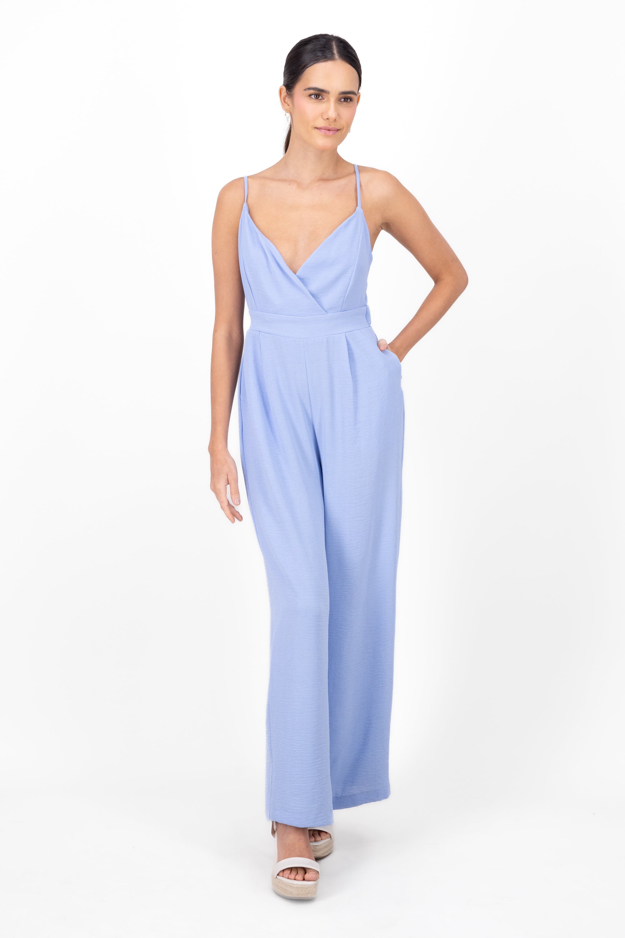 Jumpsuit Liso Tirantes AZUL