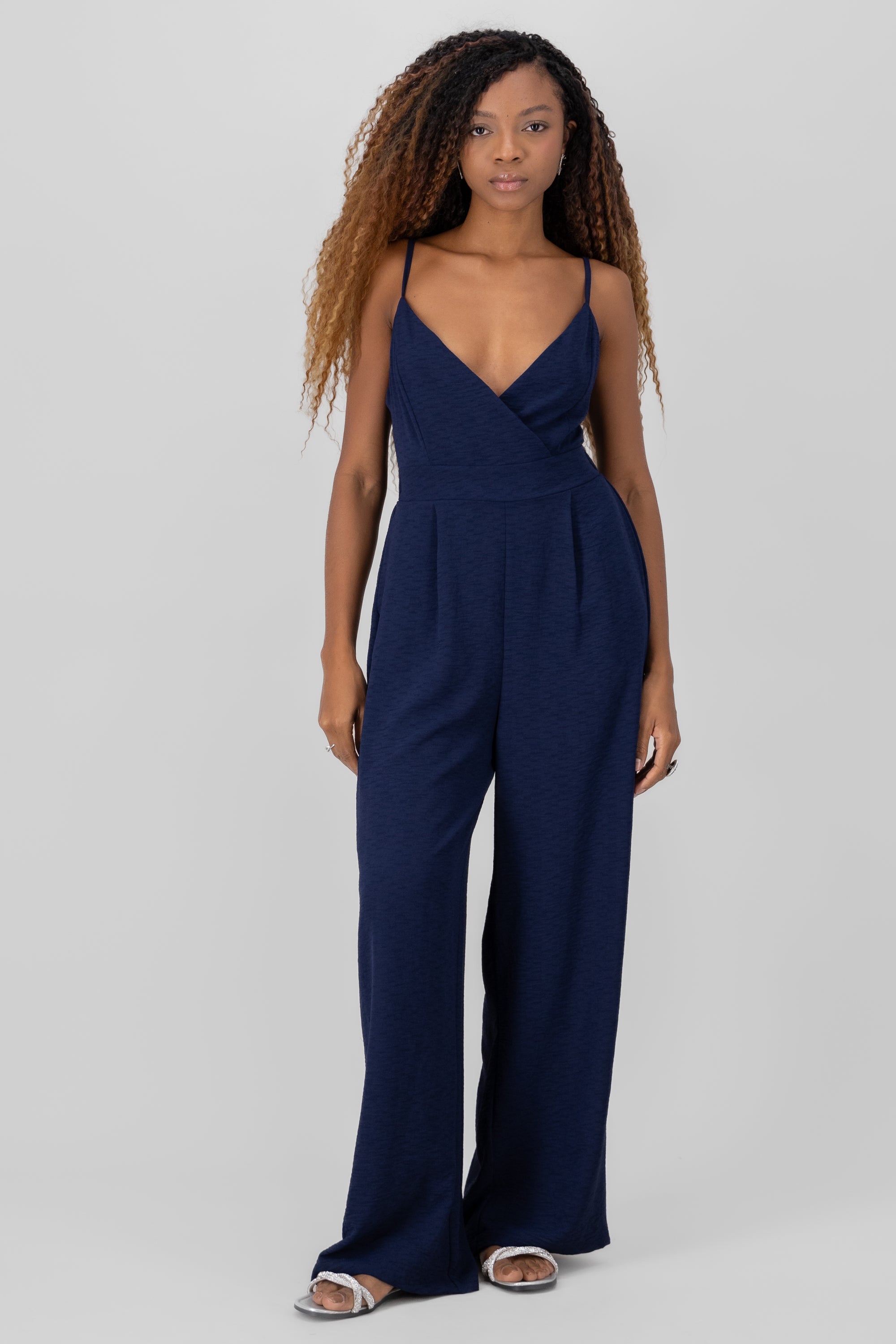 Jumpsuit Liso Tirantes MARINO