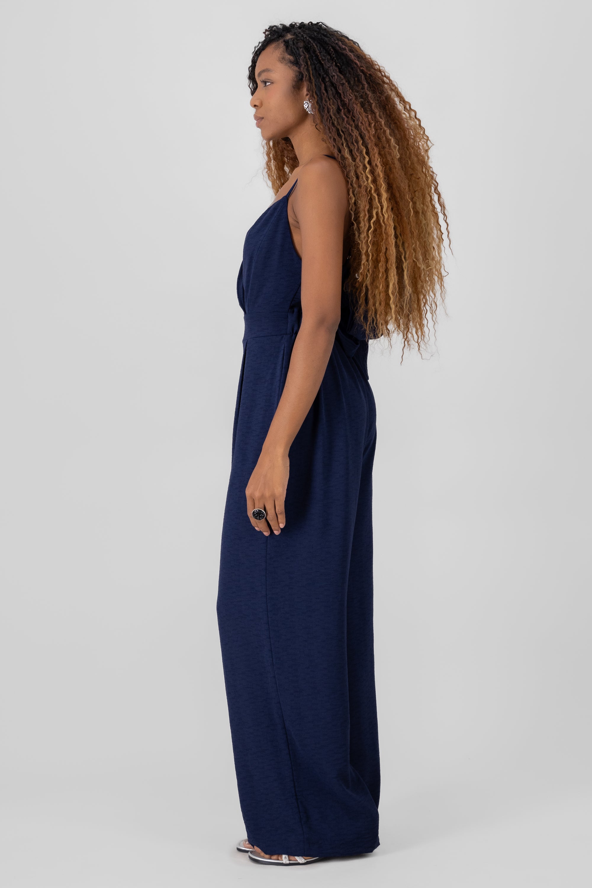 Jumpsuit Liso Tirantes MARINO