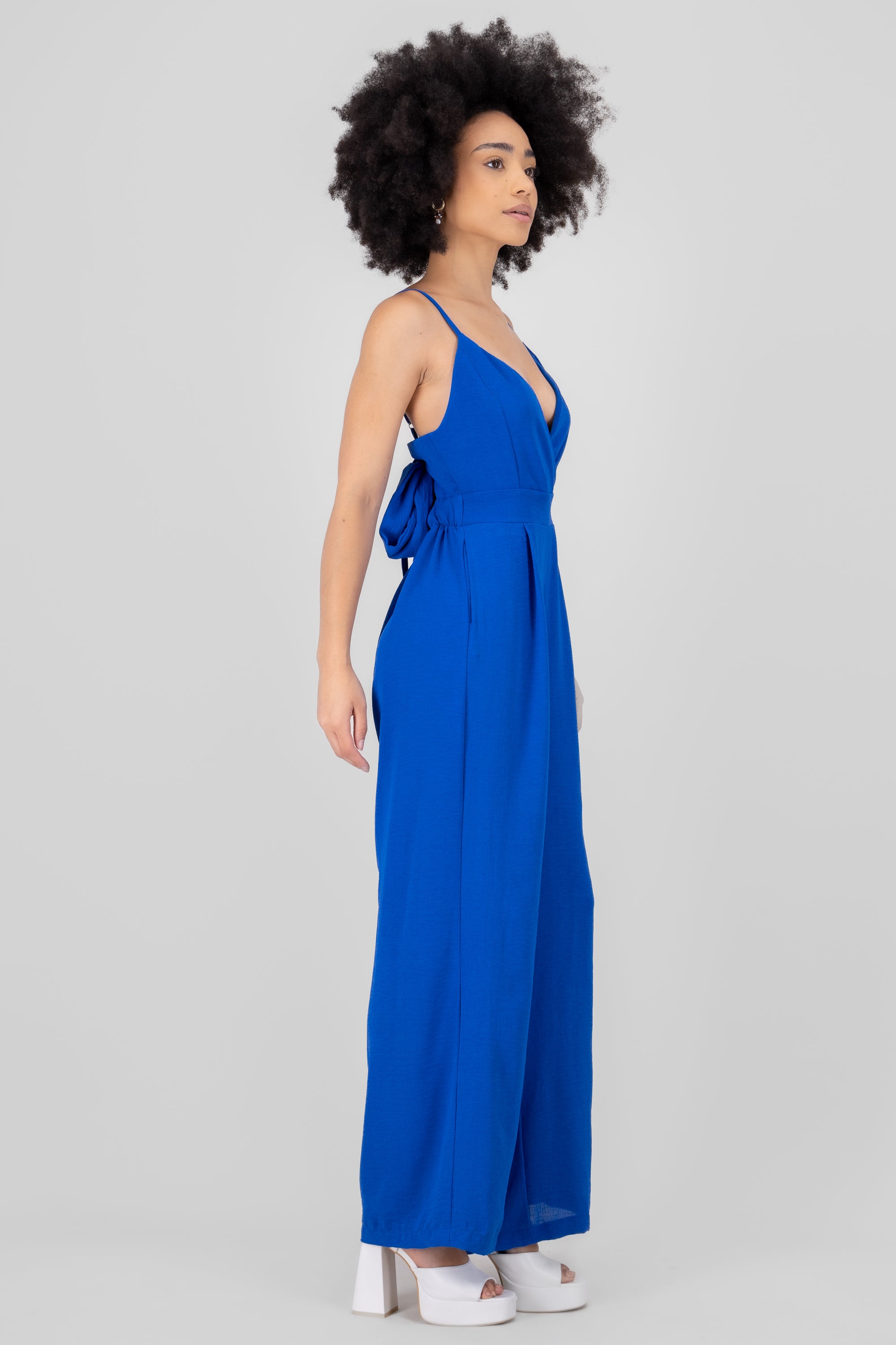 Jumpsuit Liso Tirantes AZUL REY