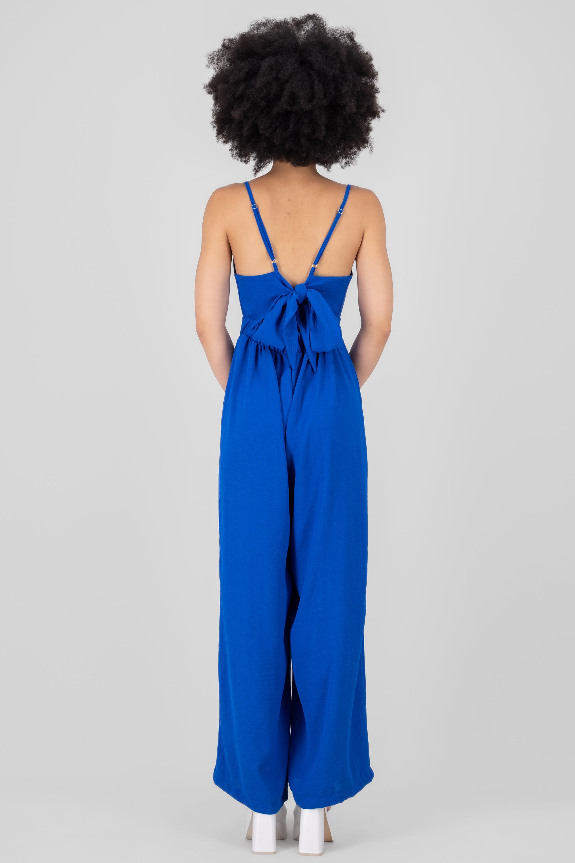 Jumpsuit Liso Tirantes AZUL REY