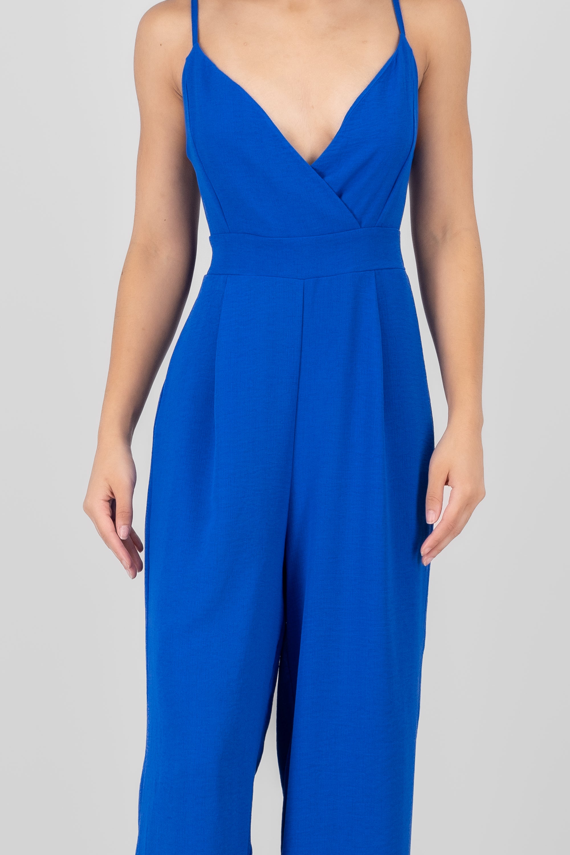 Jumpsuit Liso Tirantes AZUL REY