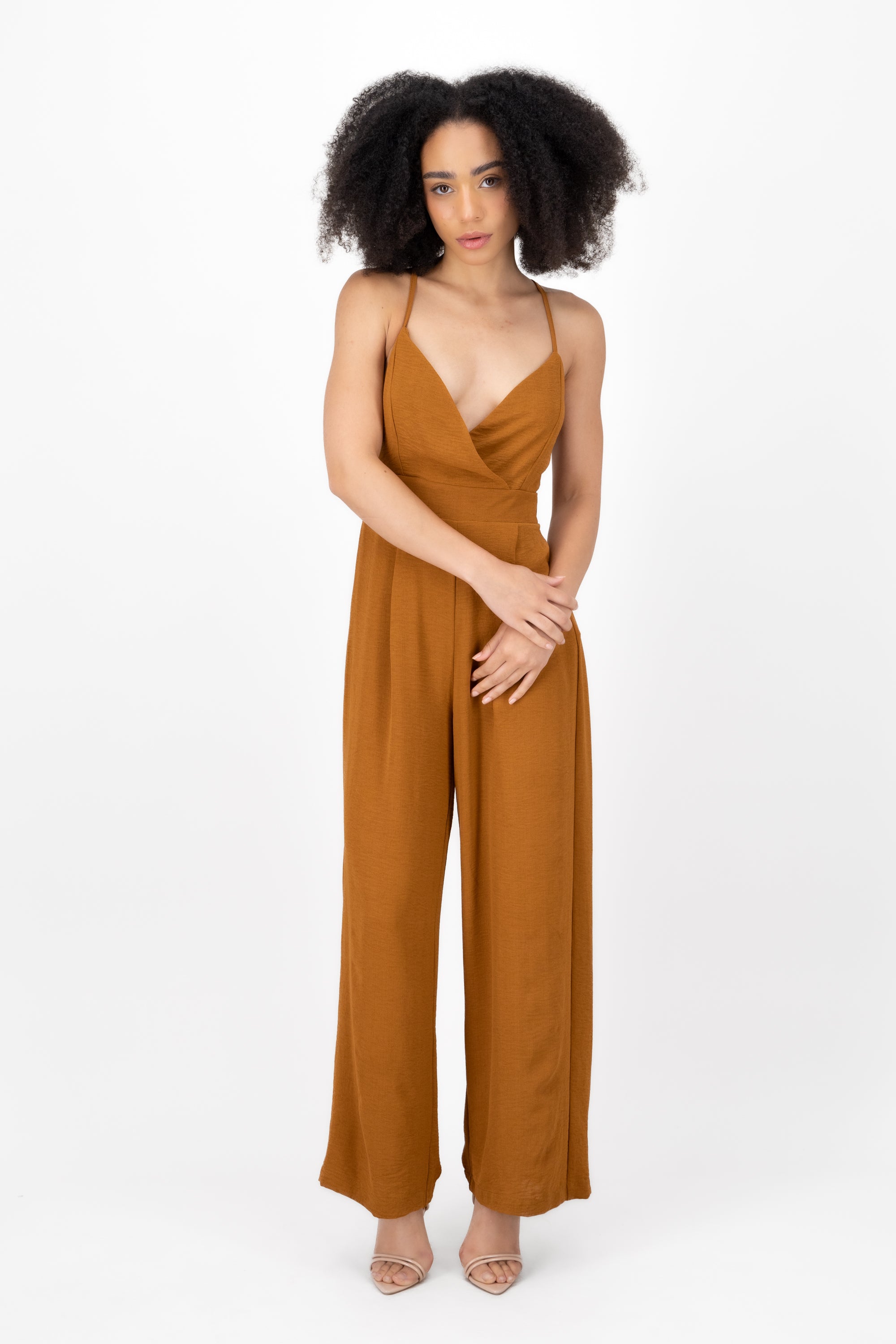 Jumpsuit Liso Tirantes KHAKI