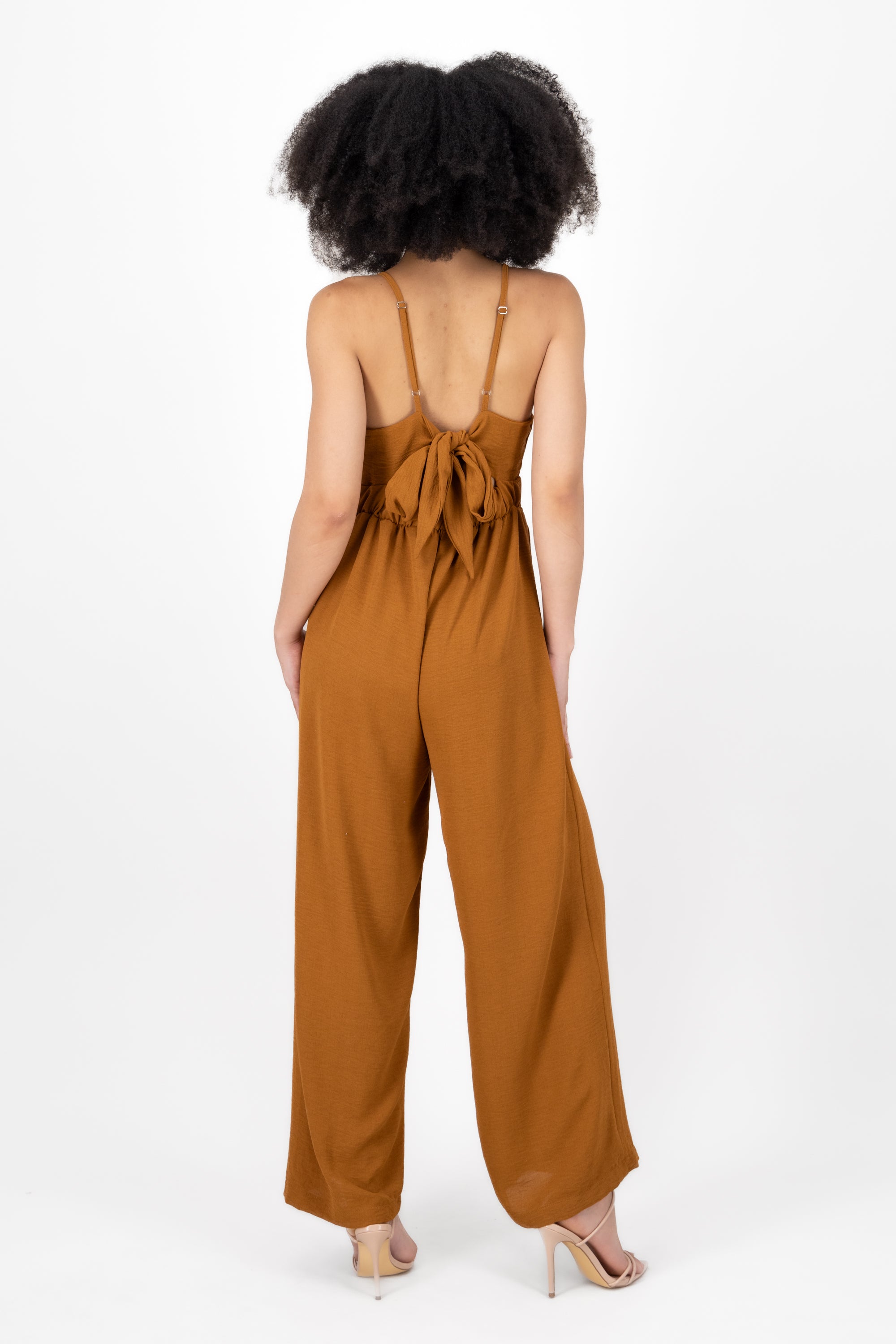 Jumpsuit Liso Tirantes KHAKI