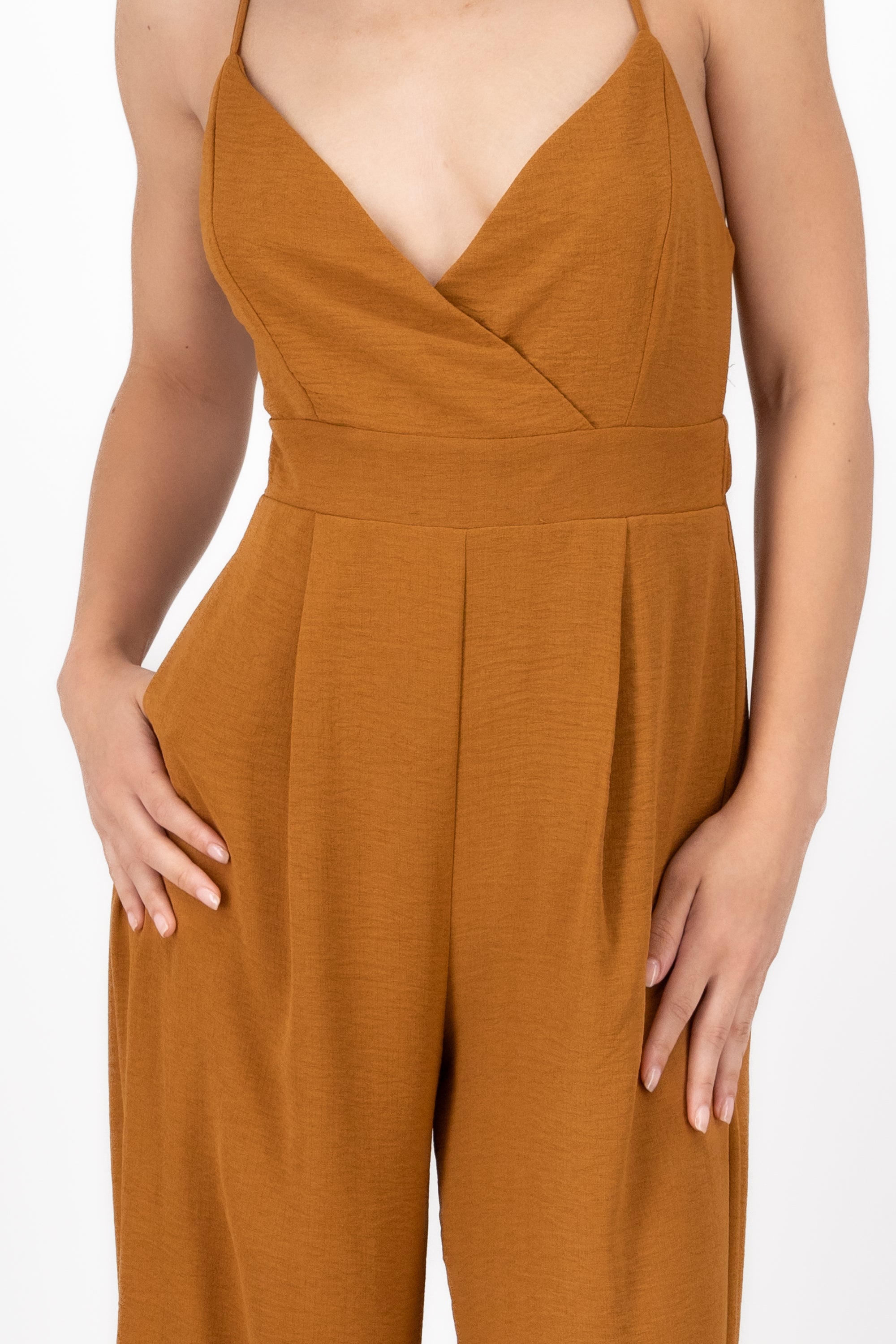 Jumpsuit Liso Tirantes KHAKI