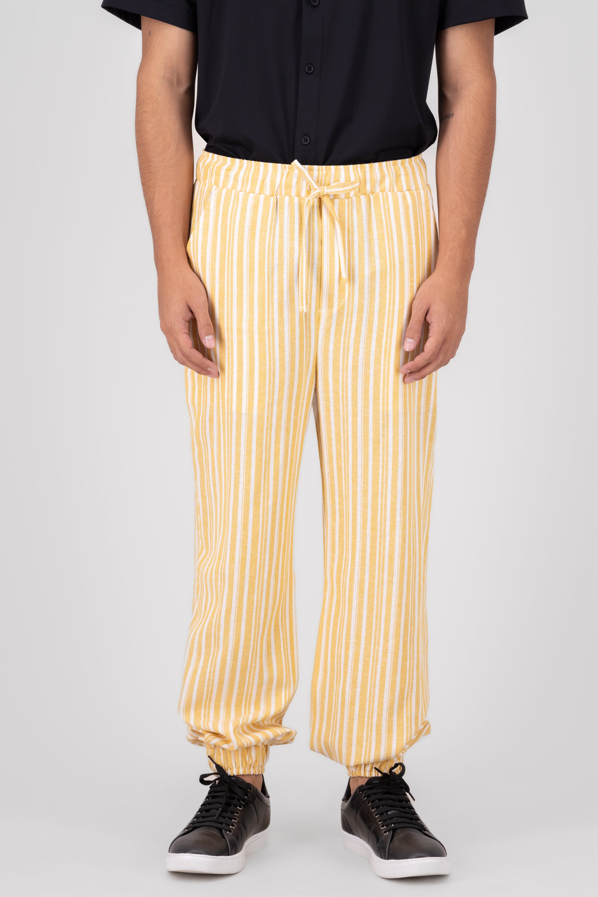 Jogger Resort stripes Combo yellow