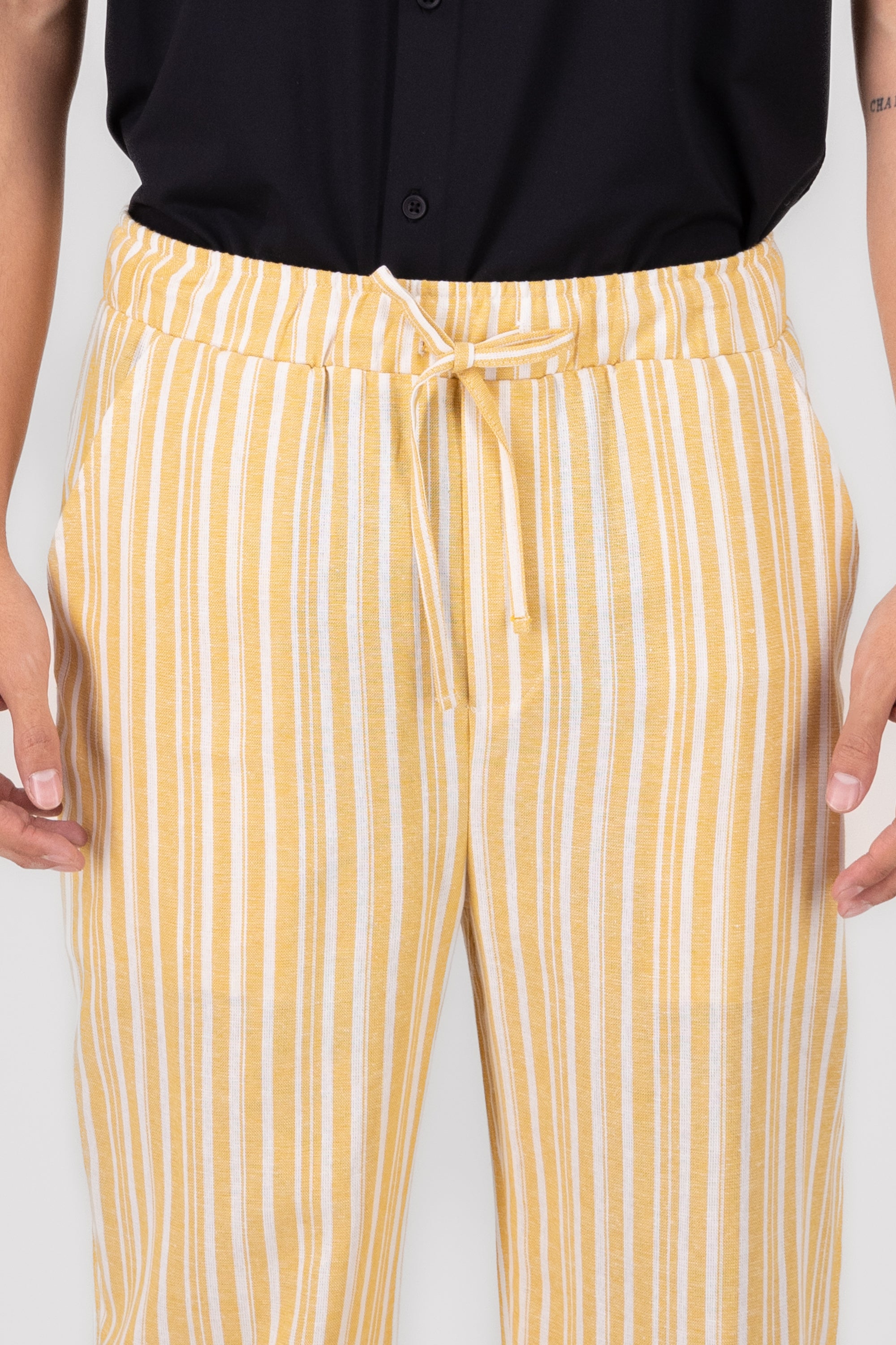 Jogger Resort stripes Combo yellow