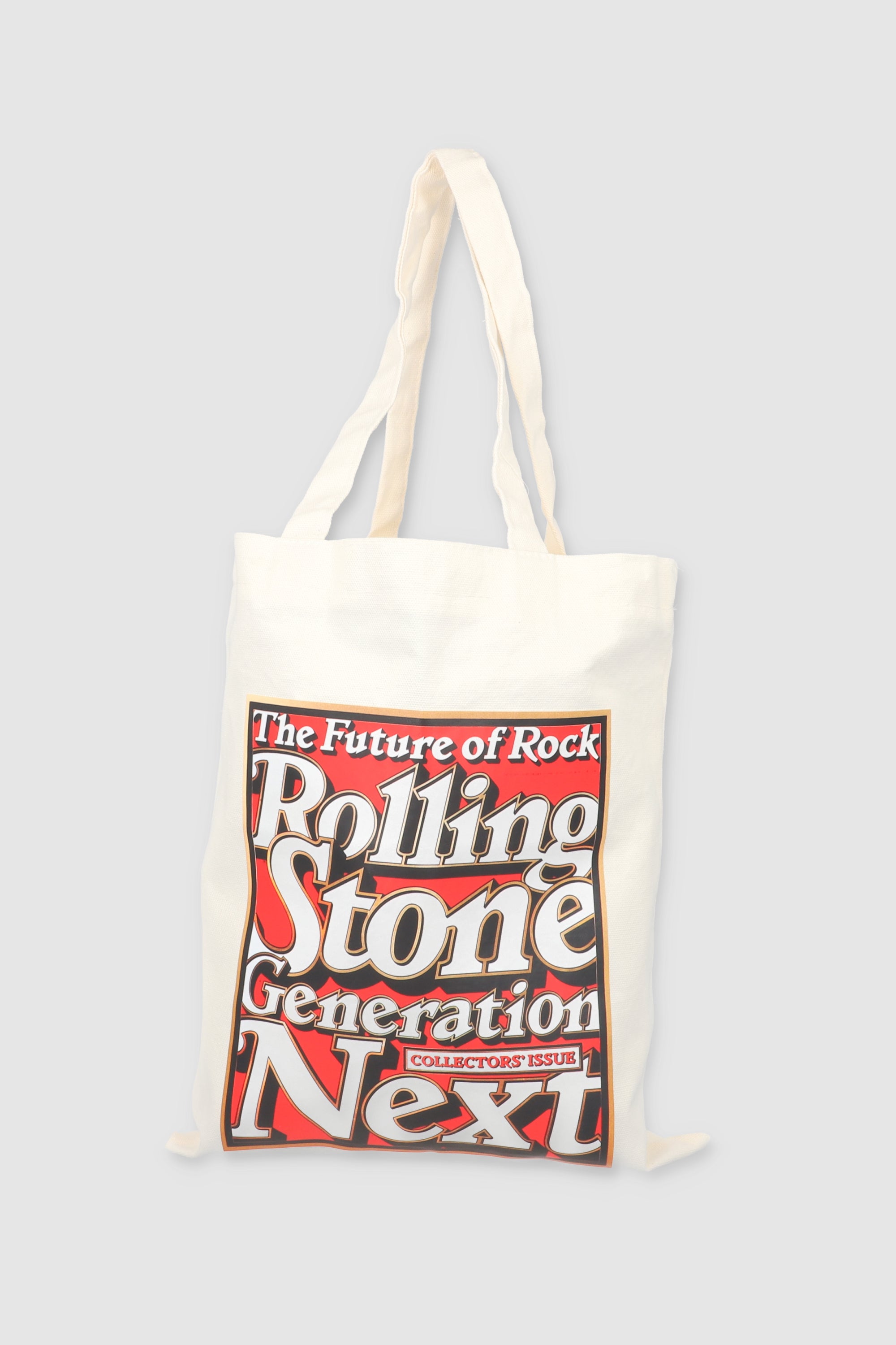 Rolling Stone cover tote BEIGE