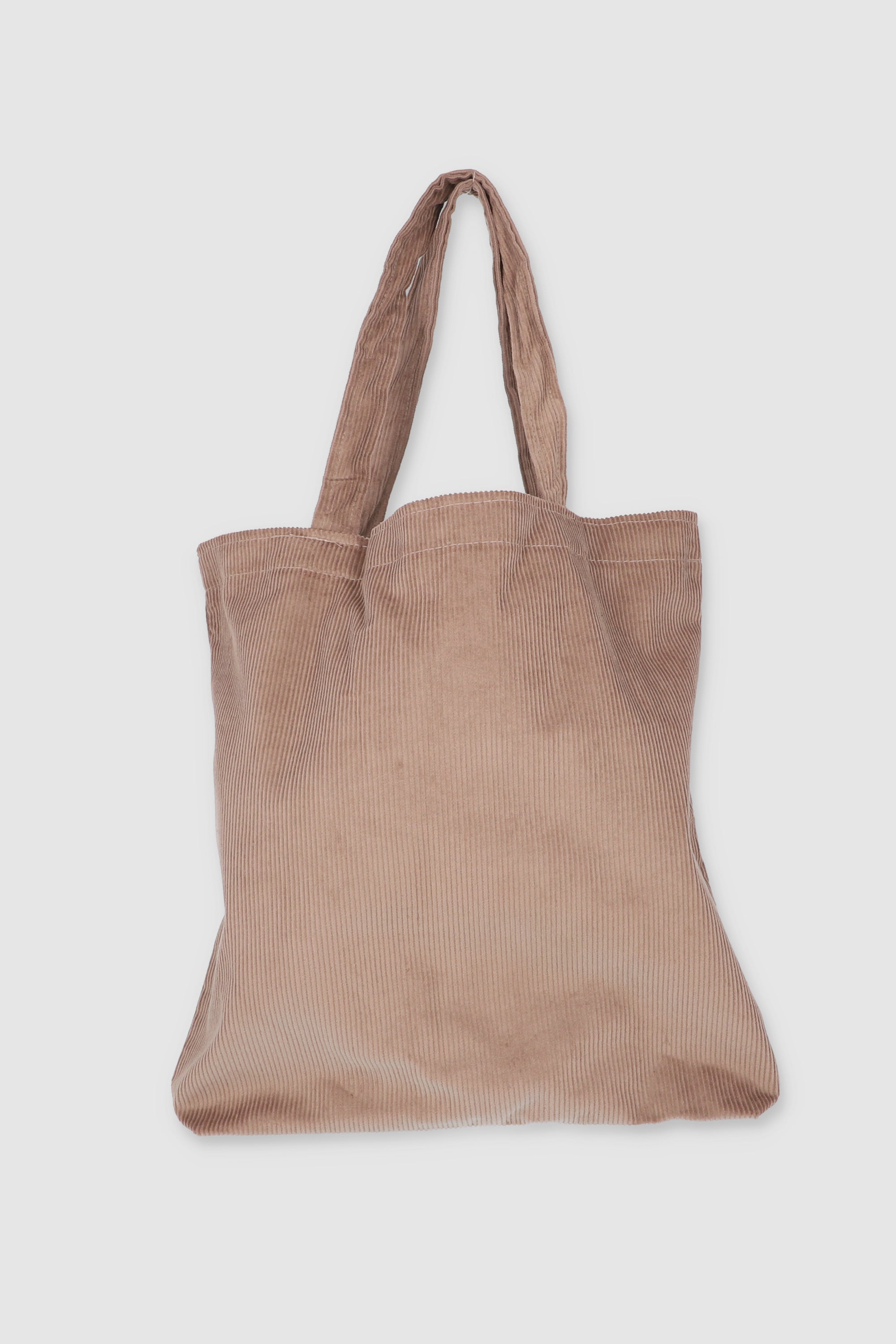 Bolsa tote pana sencilla BEIGE