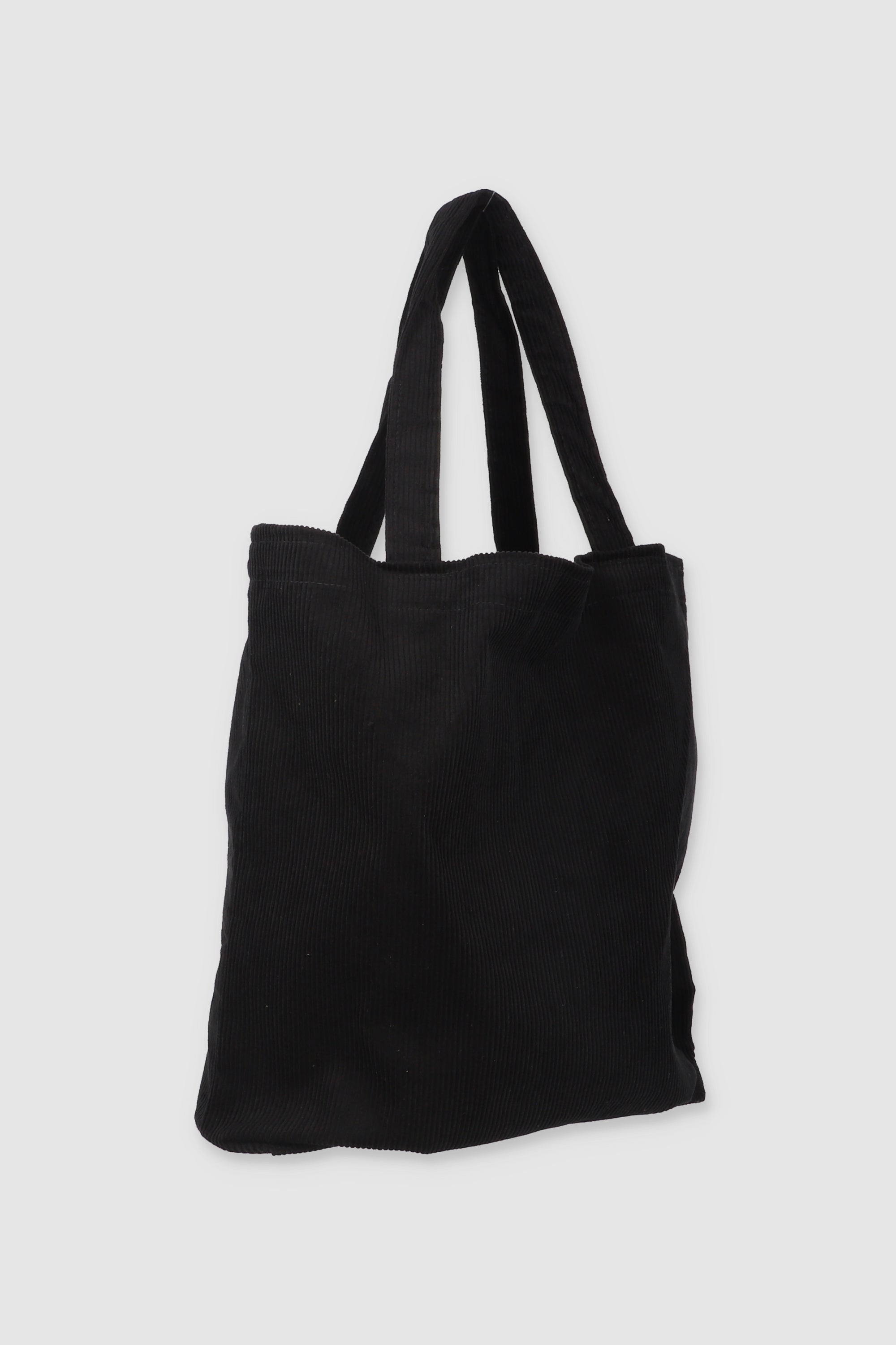 Bolsa tote pana sencilla NEGRO