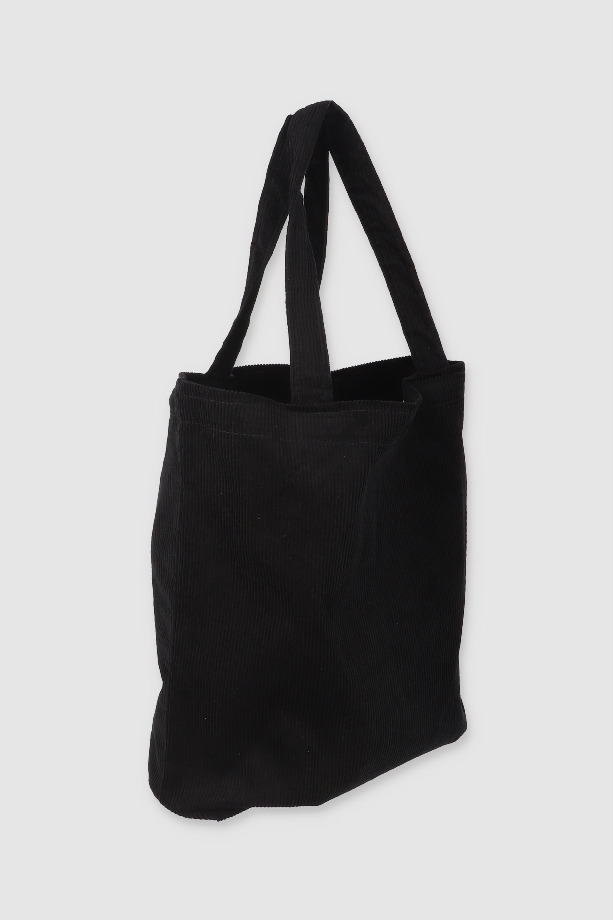 Bolsa tote pana sencilla NEGRO