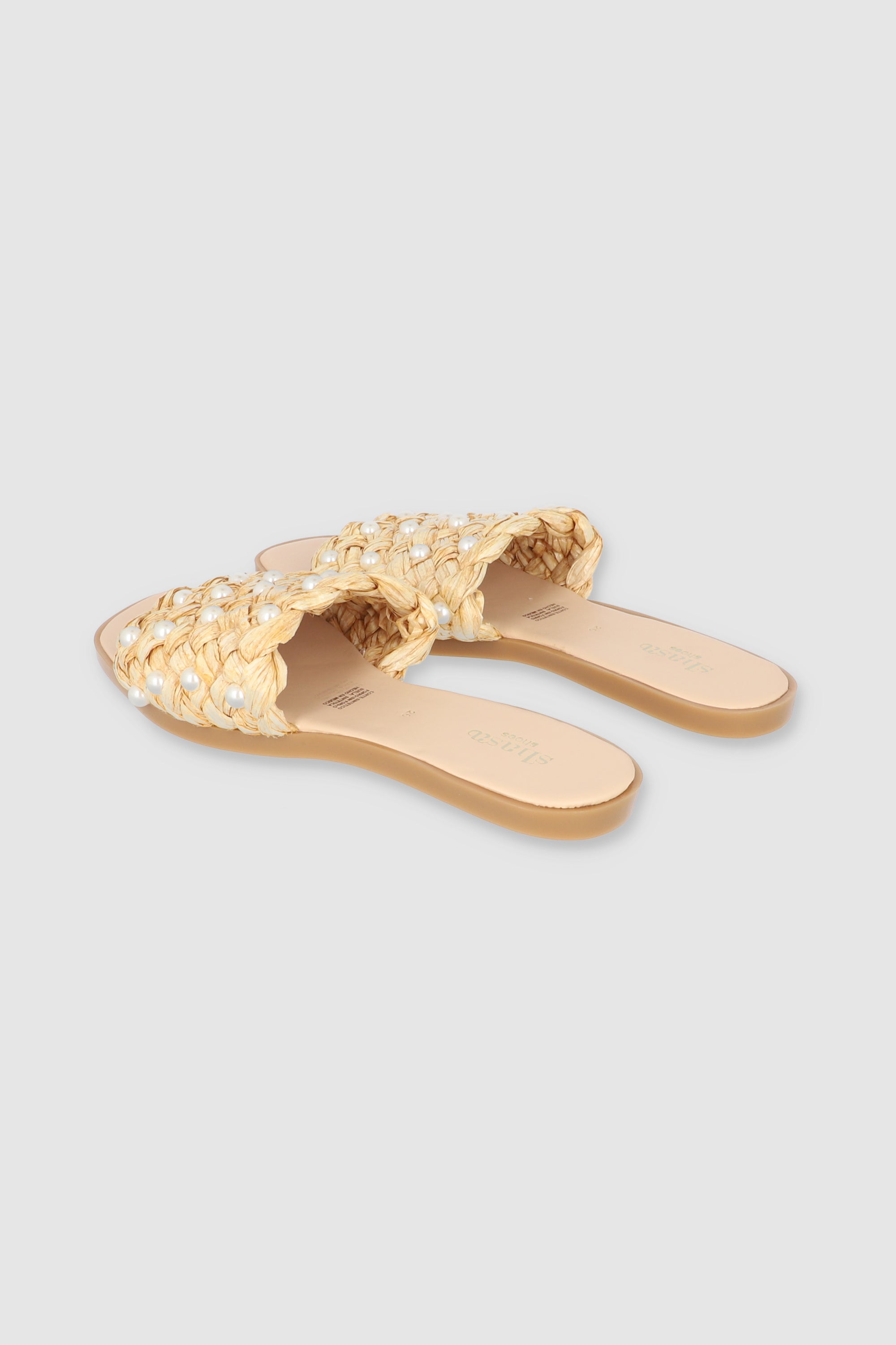 Sandalia mula yute perlas BEIGE