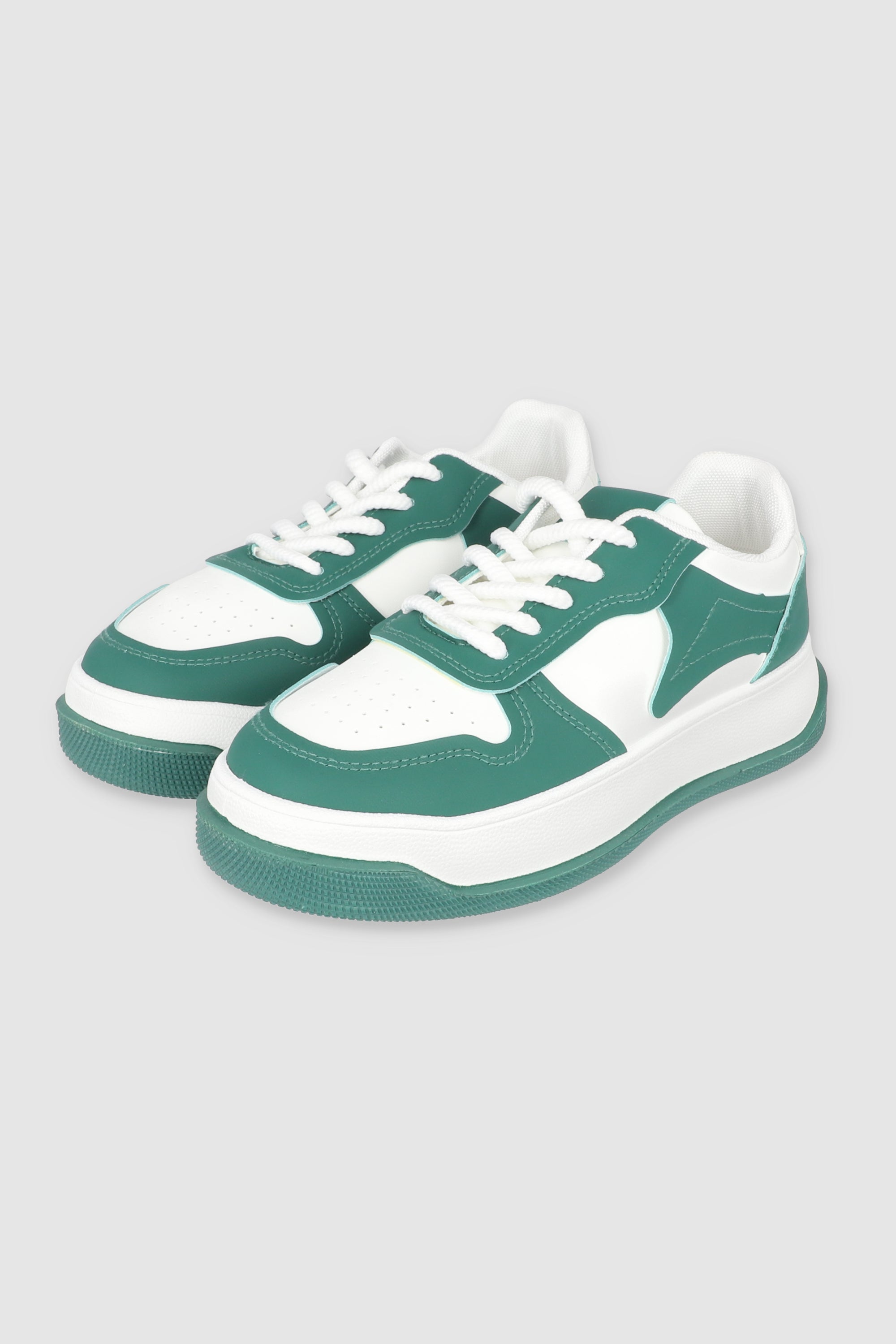 Tenis contrastes bordes redondeados SAGE