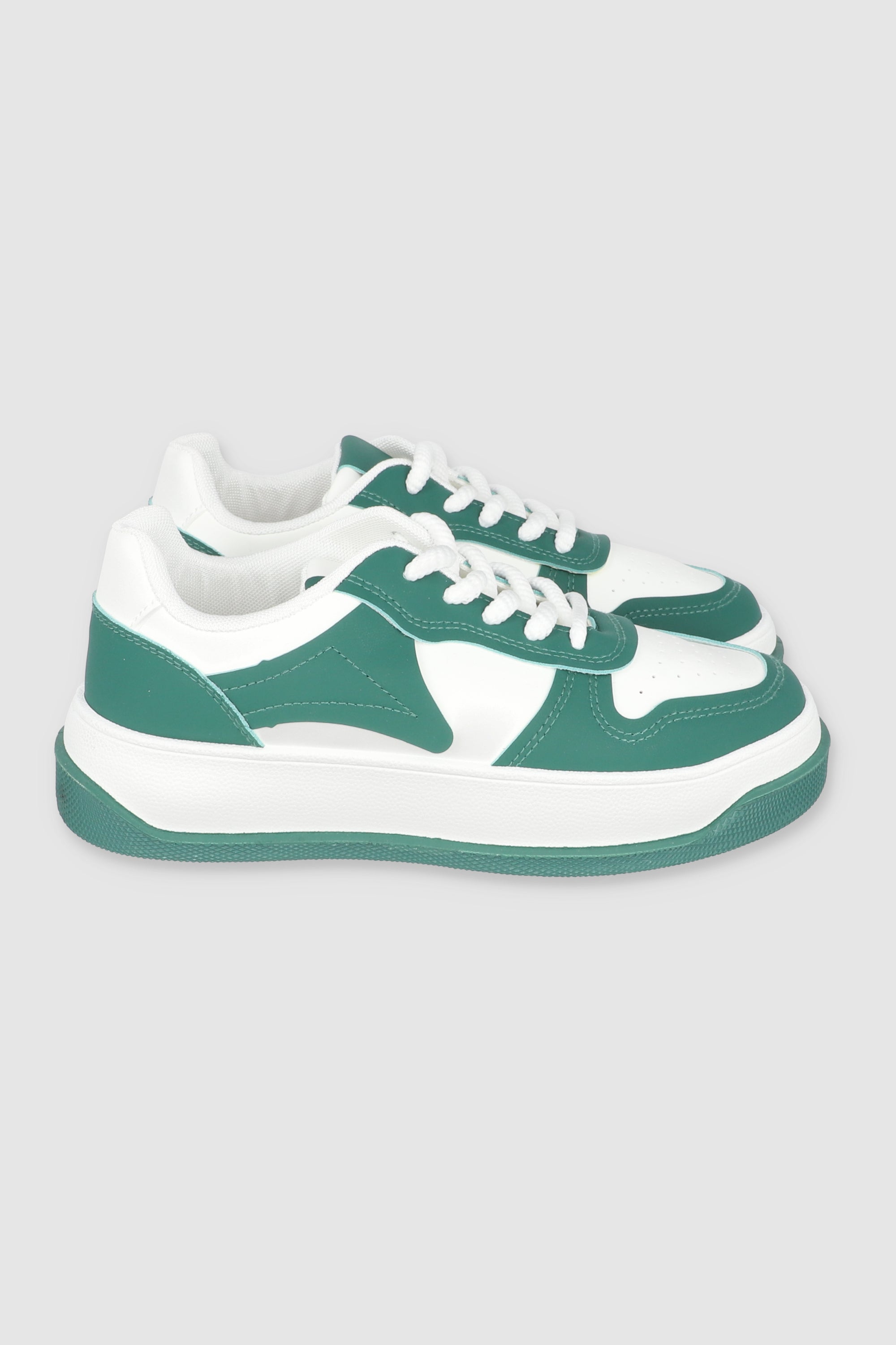 Tenis contrastes bordes redondeados SAGE