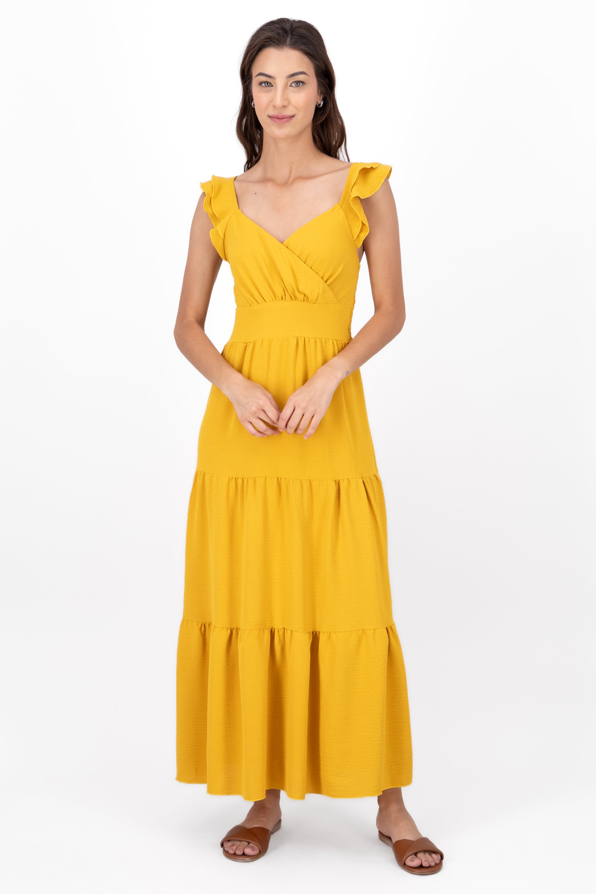 Maxi Det Detail Olanes MUSTARD