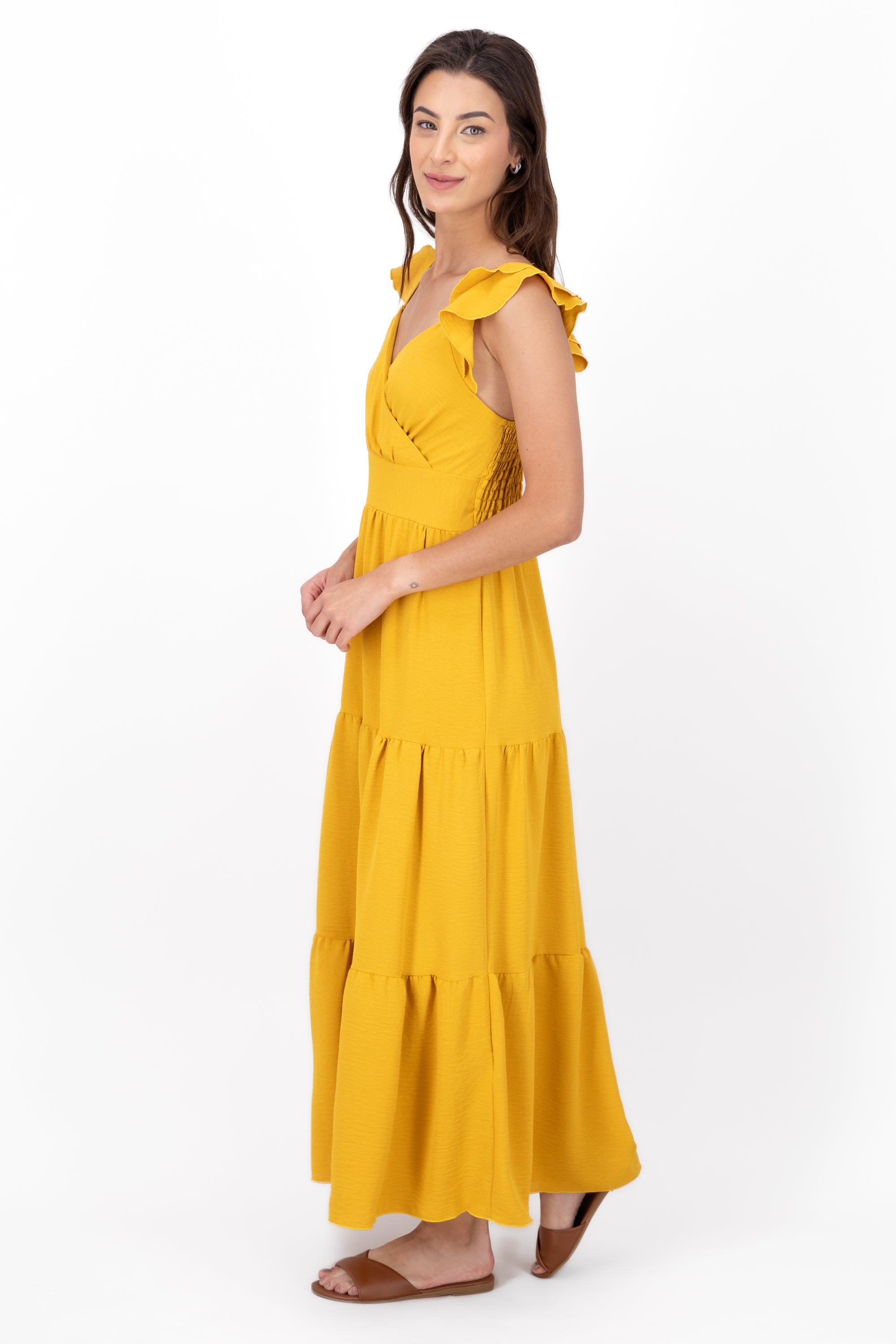 Maxi Det Detail Olanes MUSTARD