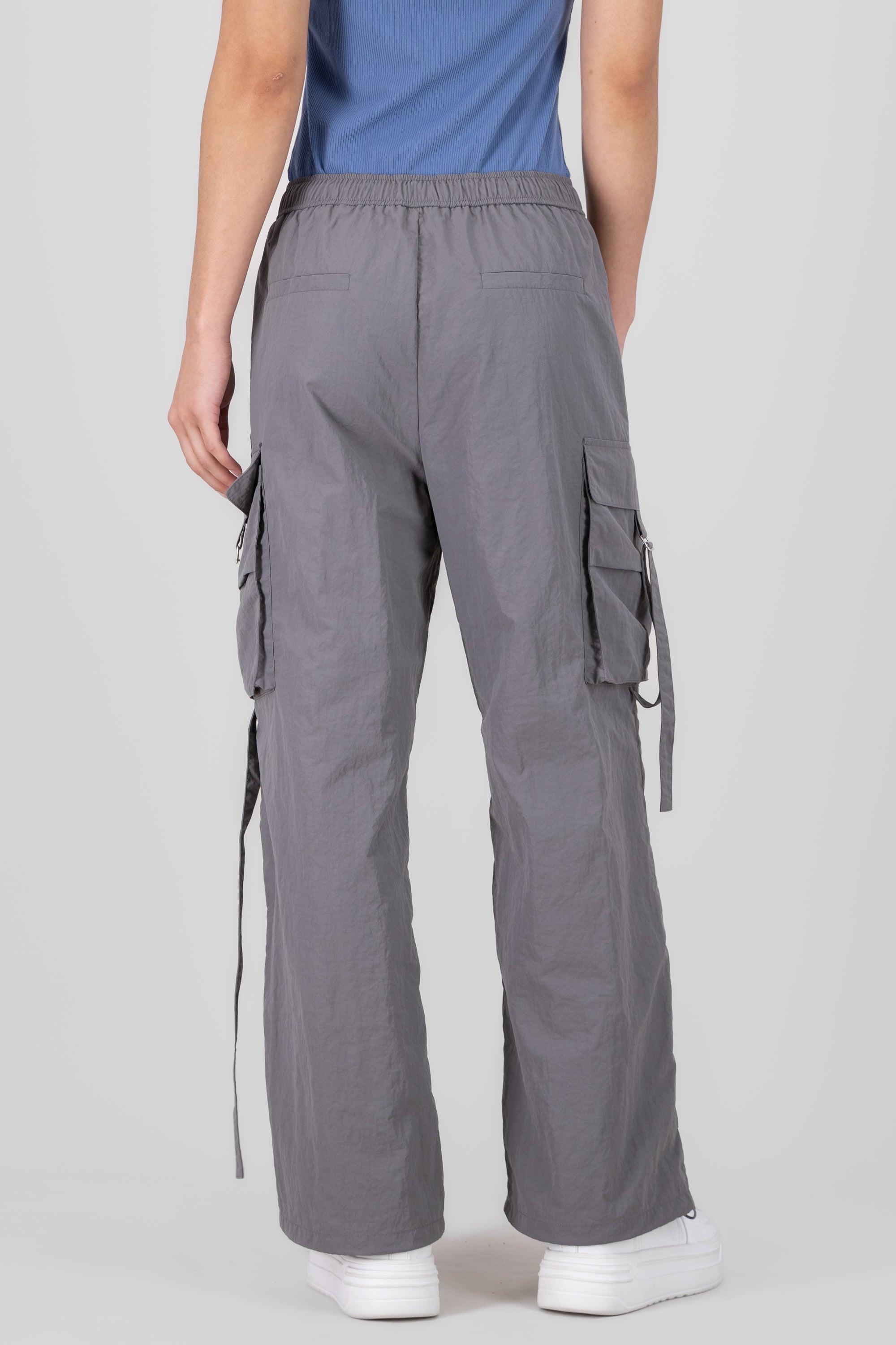 Pantalon parachute GRIS