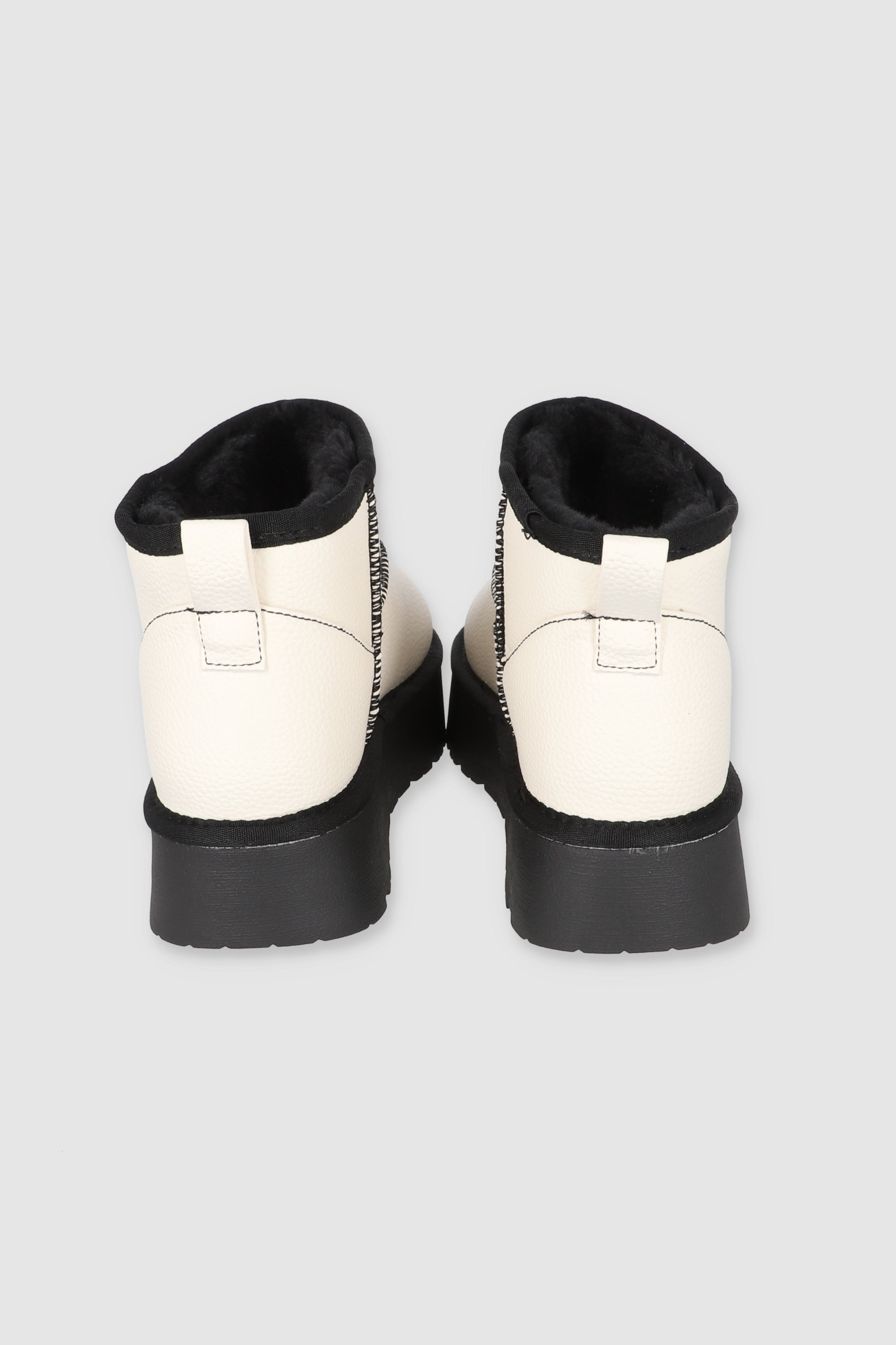 Bota Peluche Pu BLANCO