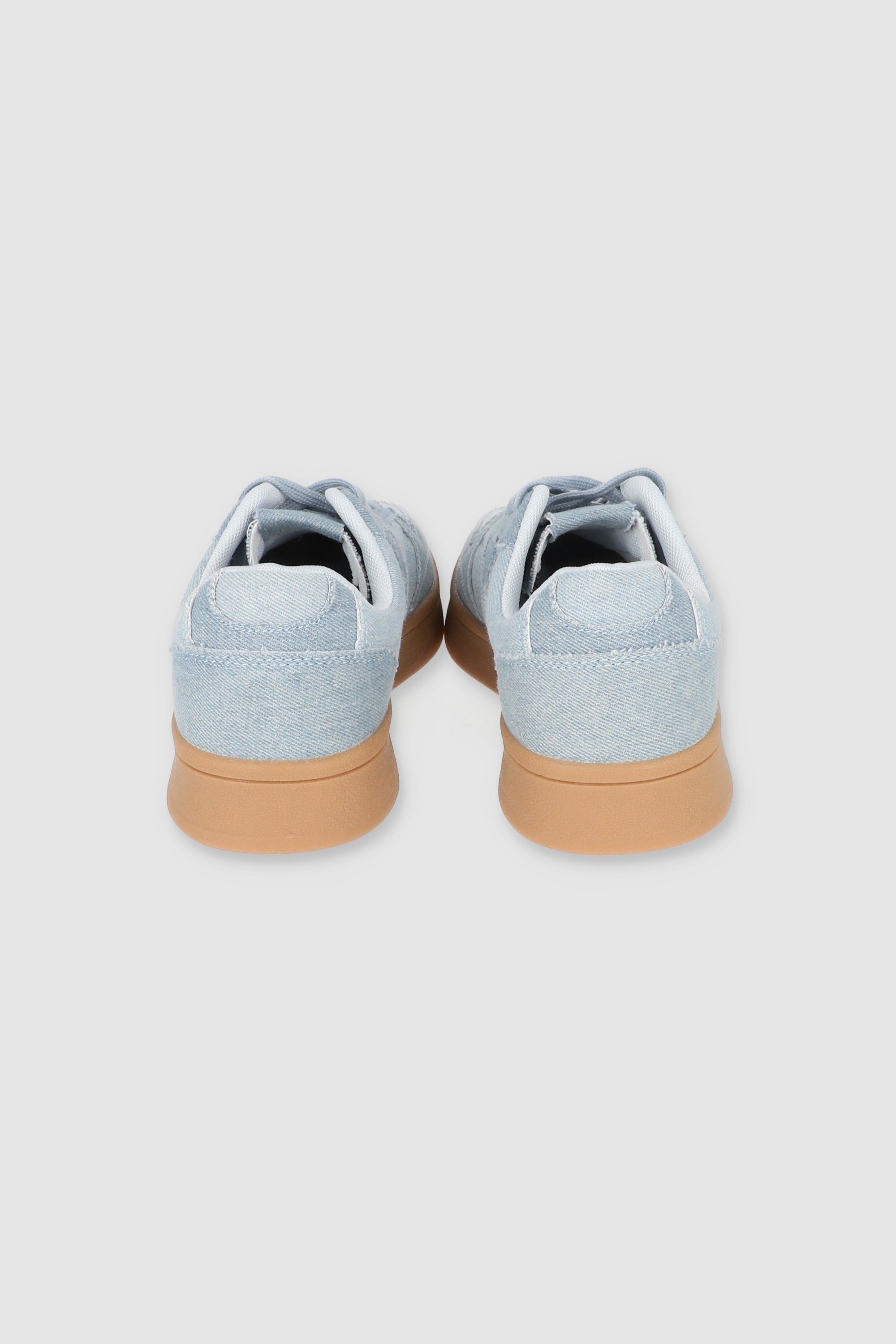 Tenis retro denim contrastes MEDIUM WASH