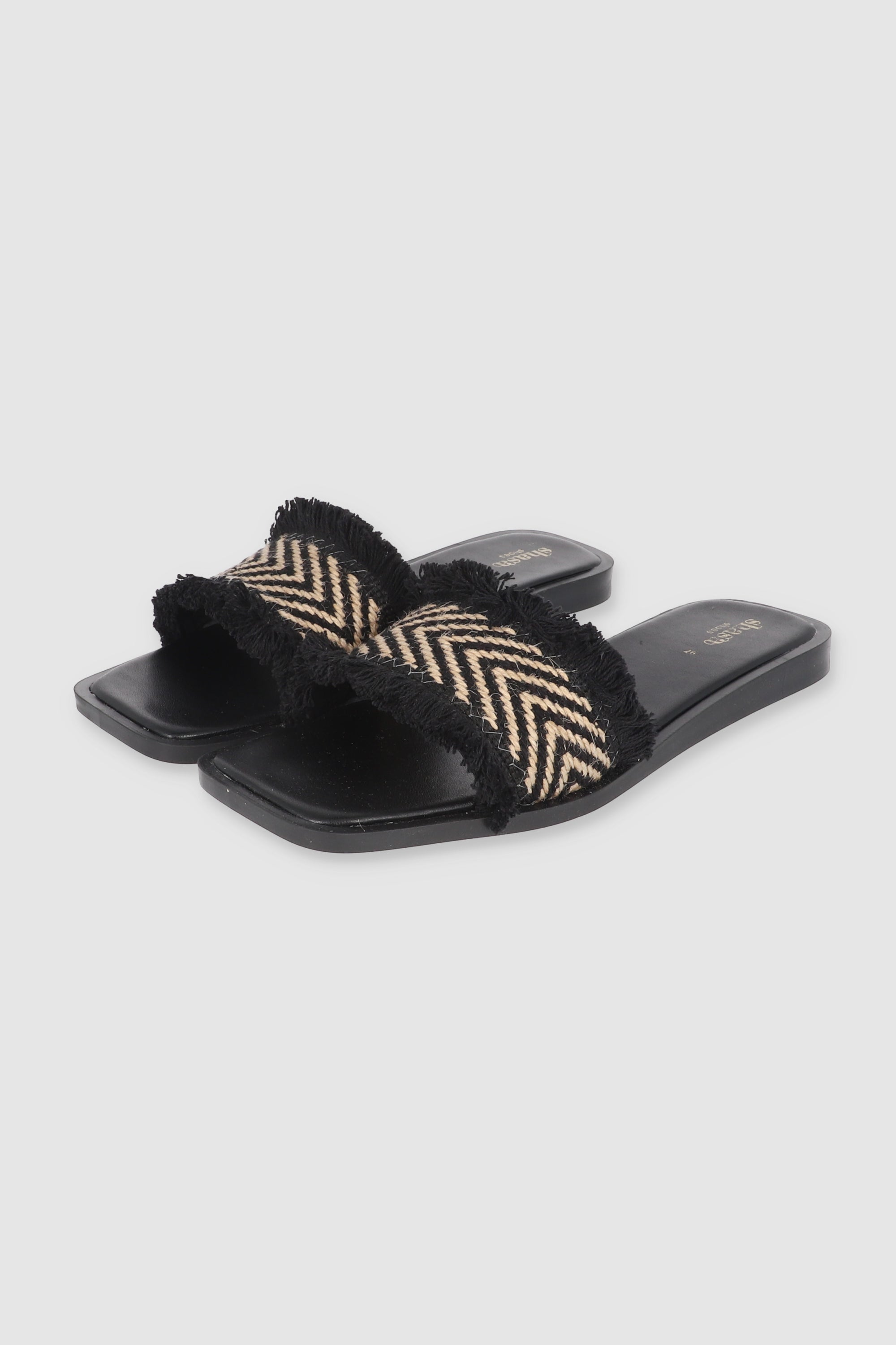 Sandal Yute Chevron Sound BLACK