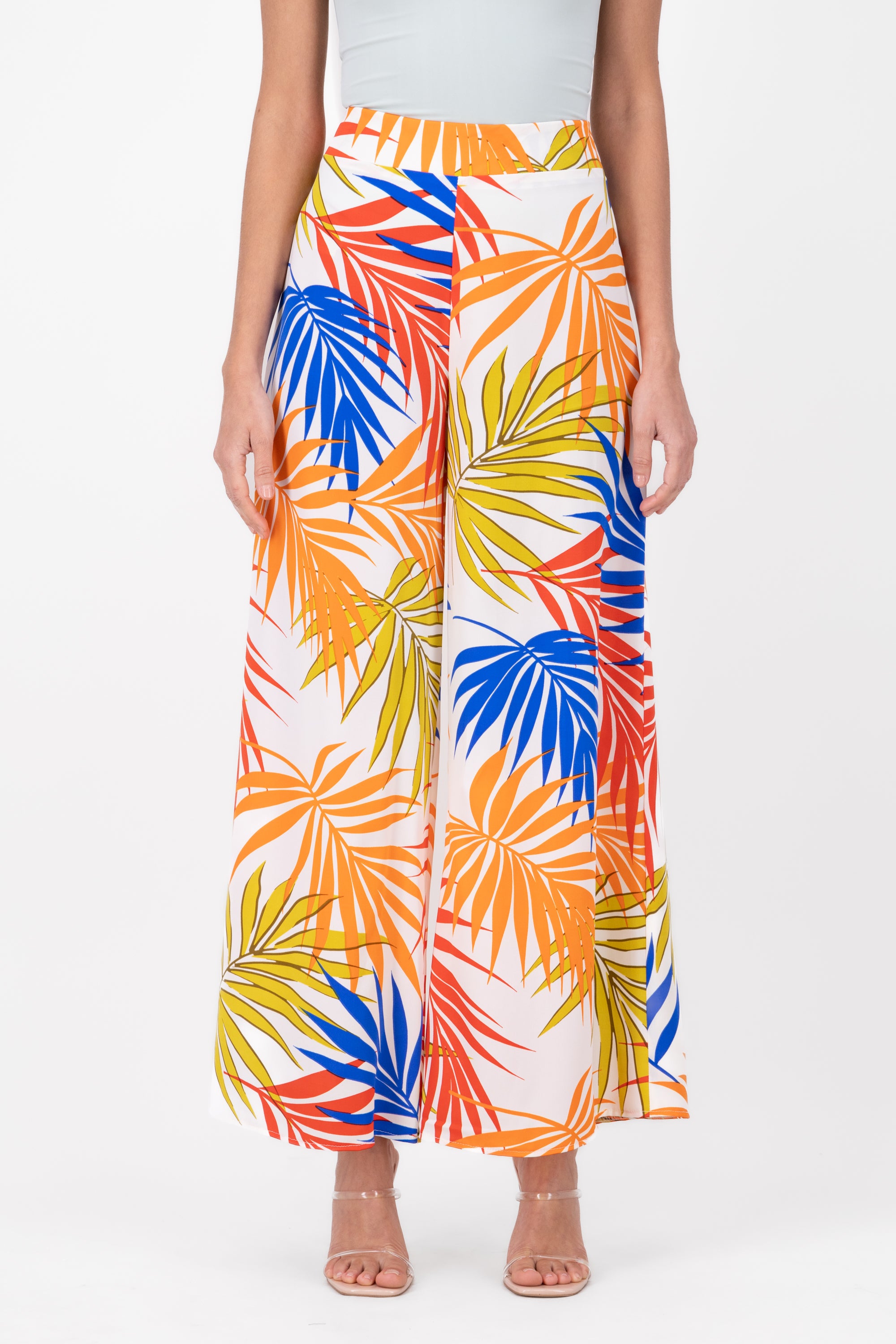 Tropical fluid pants Combo red