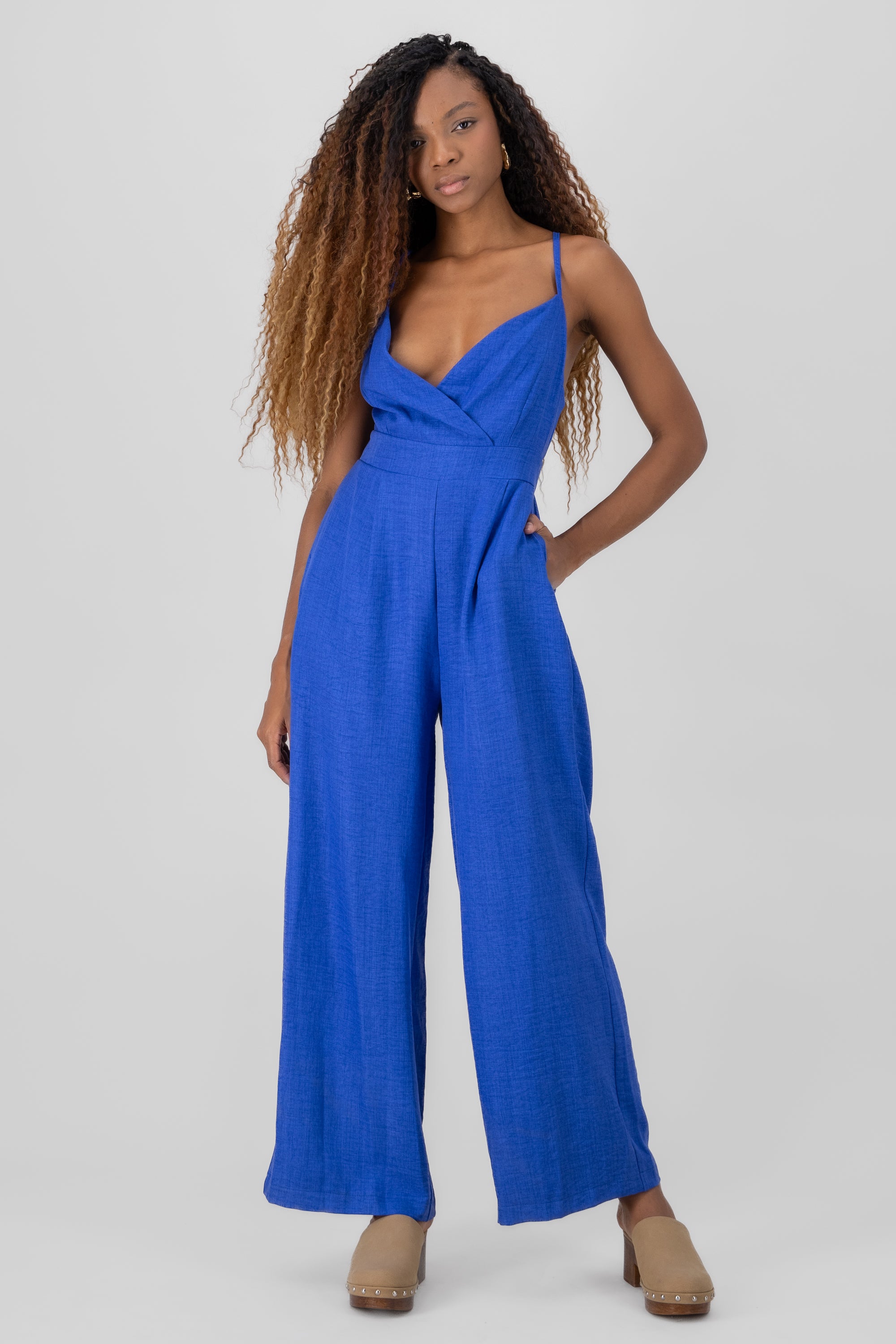 JUMPSUIT AMPLIO AZUL REY