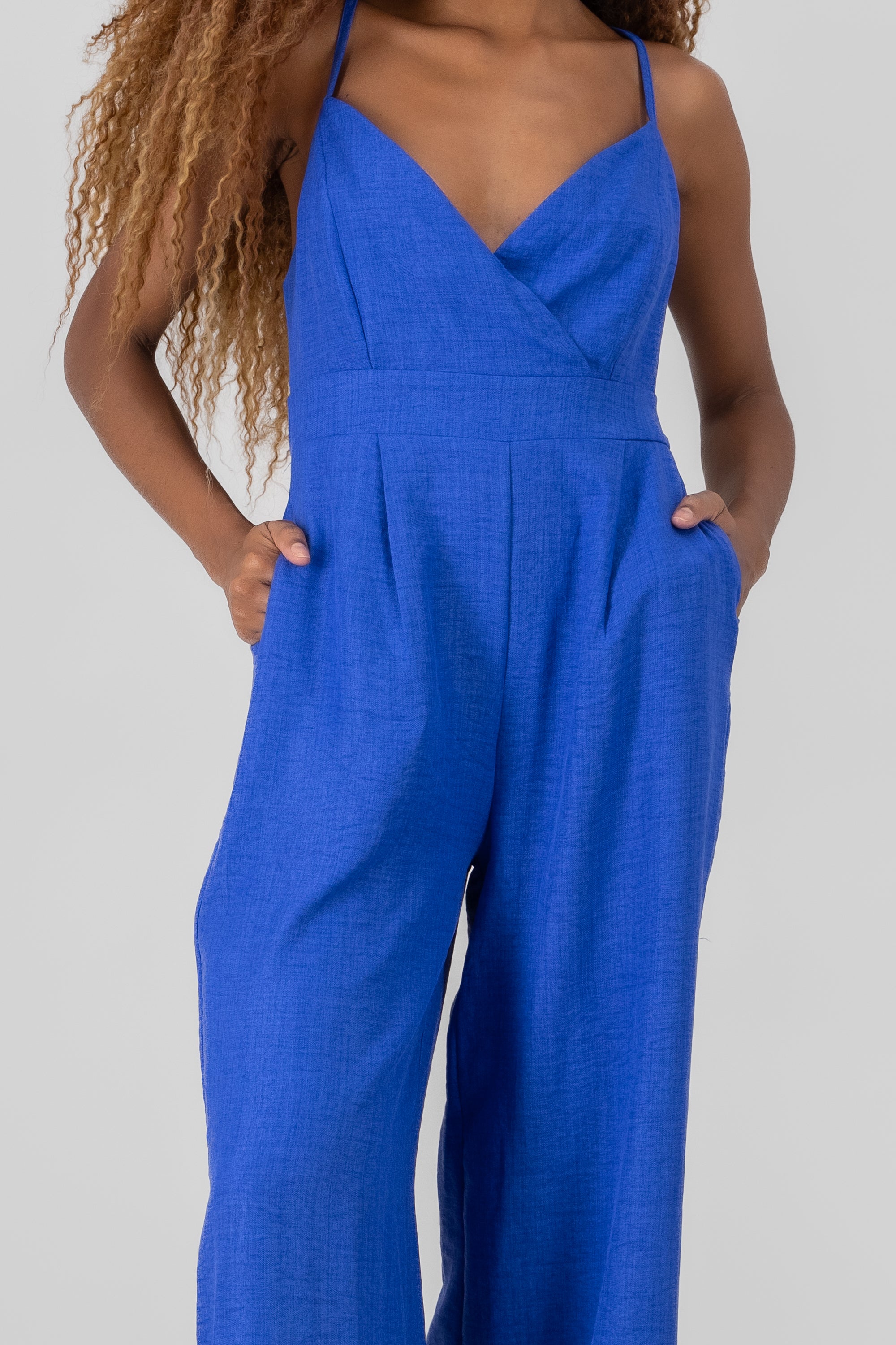 JUMPSUIT AMPLIO AZUL REY