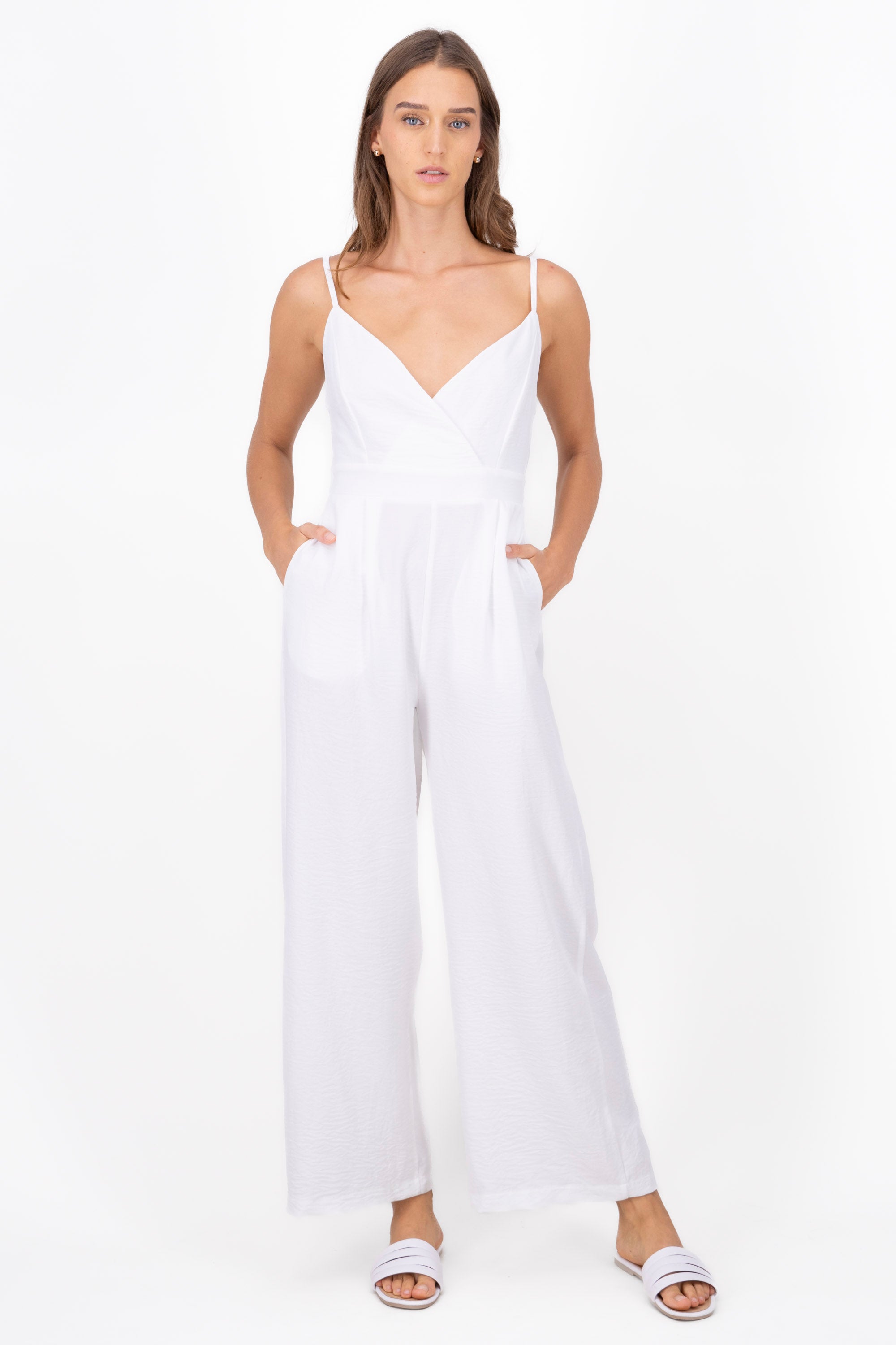 JUMPSUIT AMPLIO BLANCO