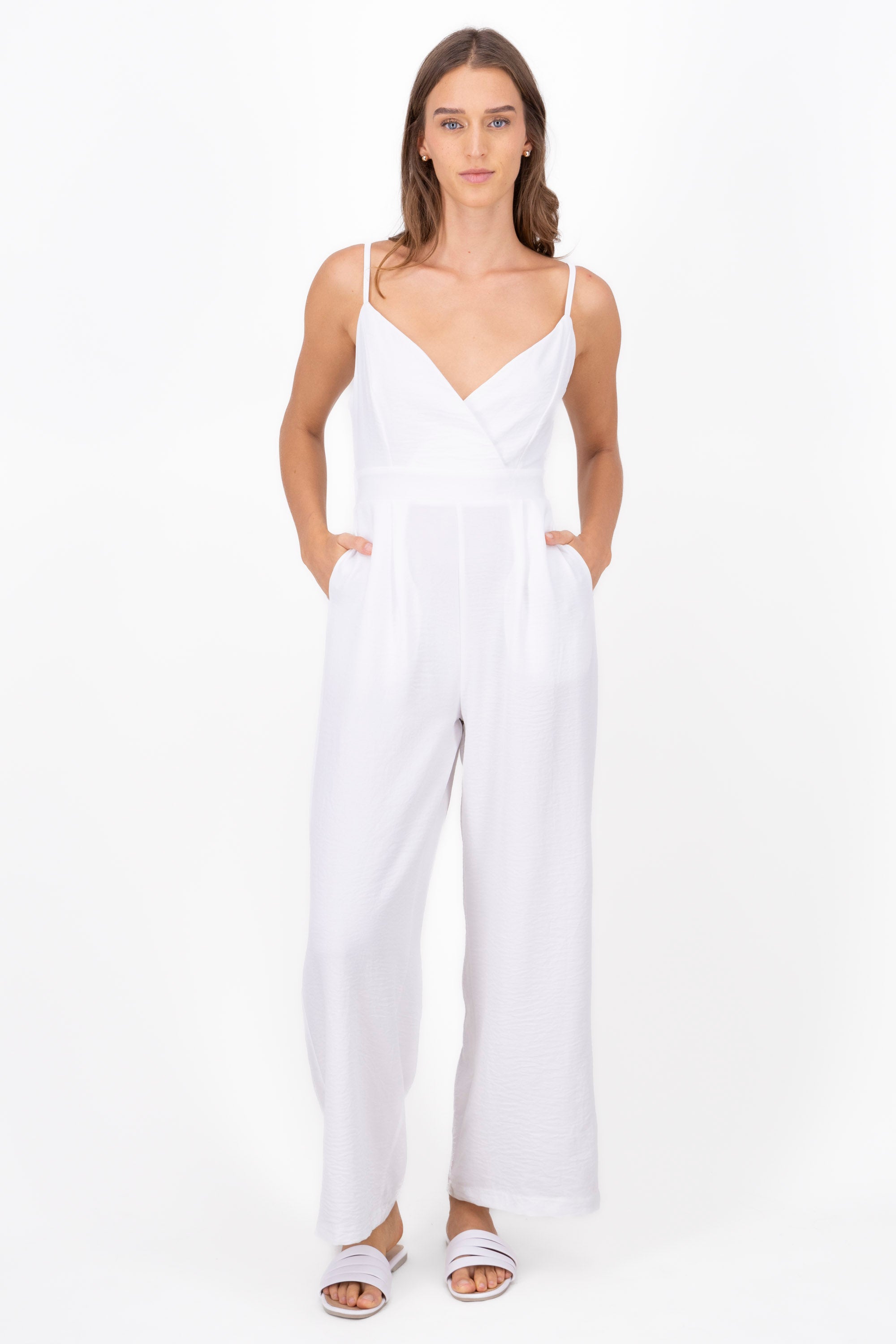 JUMPSUIT AMPLIO BLANCO