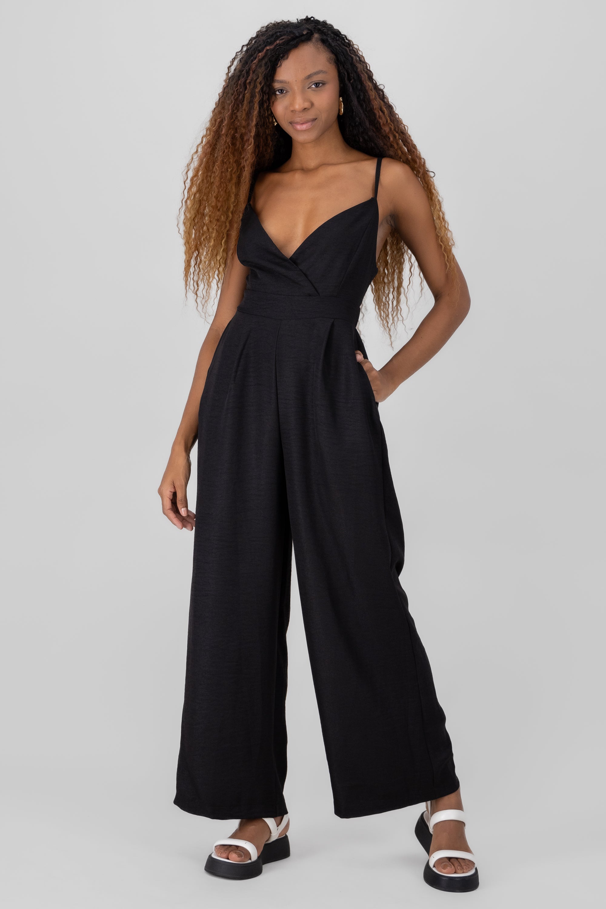 JUMPSUIT AMPLIO NEGRO