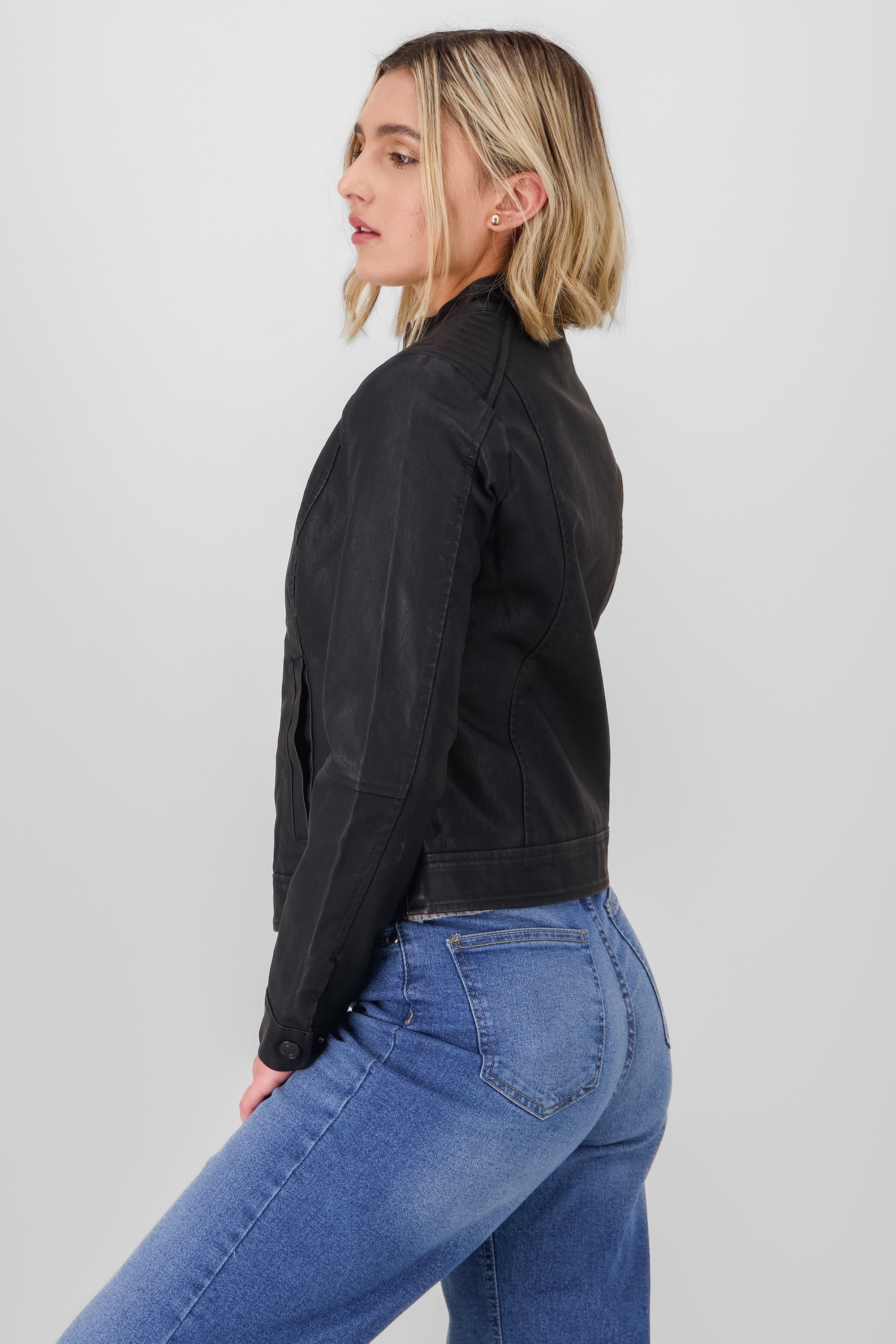 Pu bicker cierre NEGRO