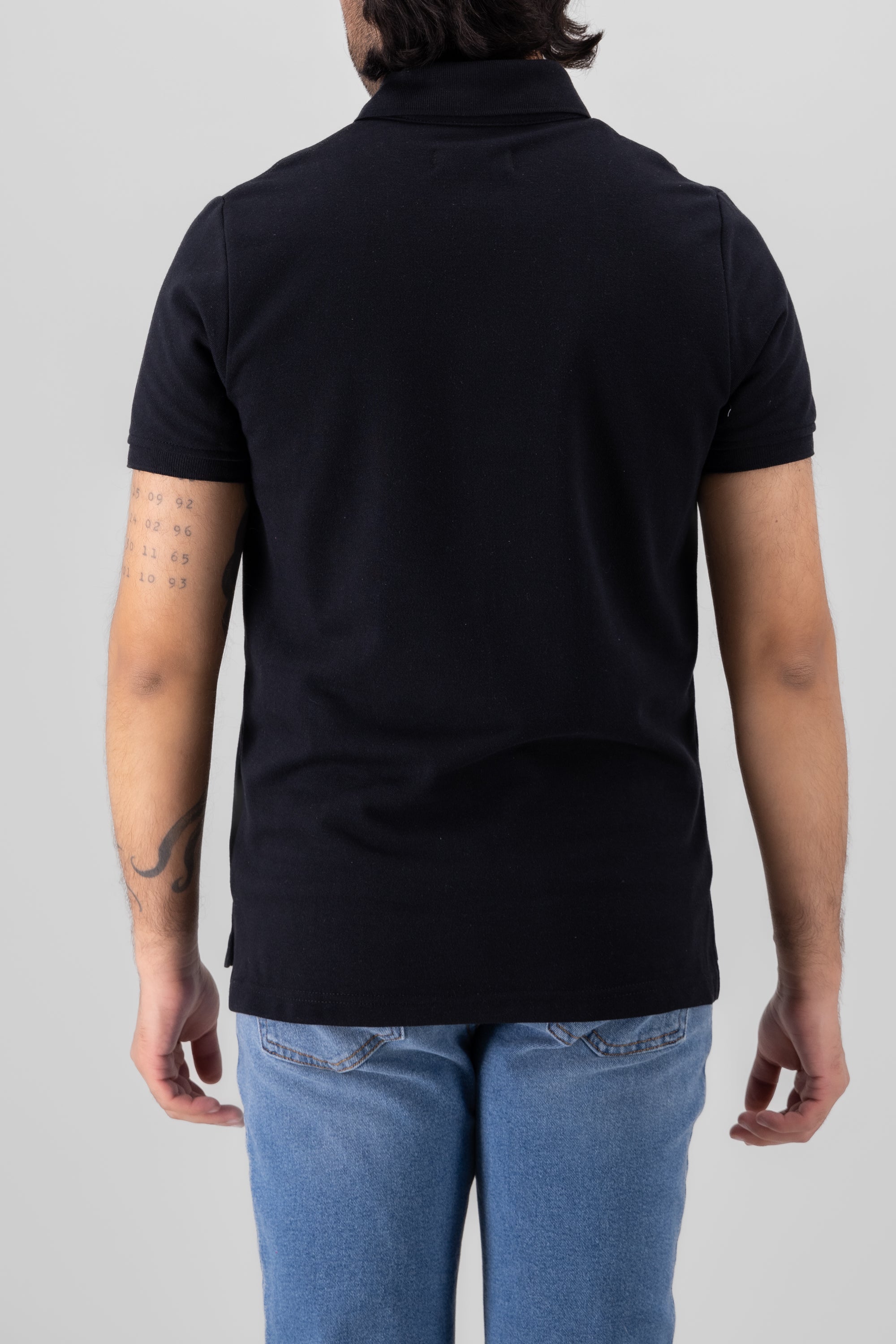 Polo basic fit NEGRO