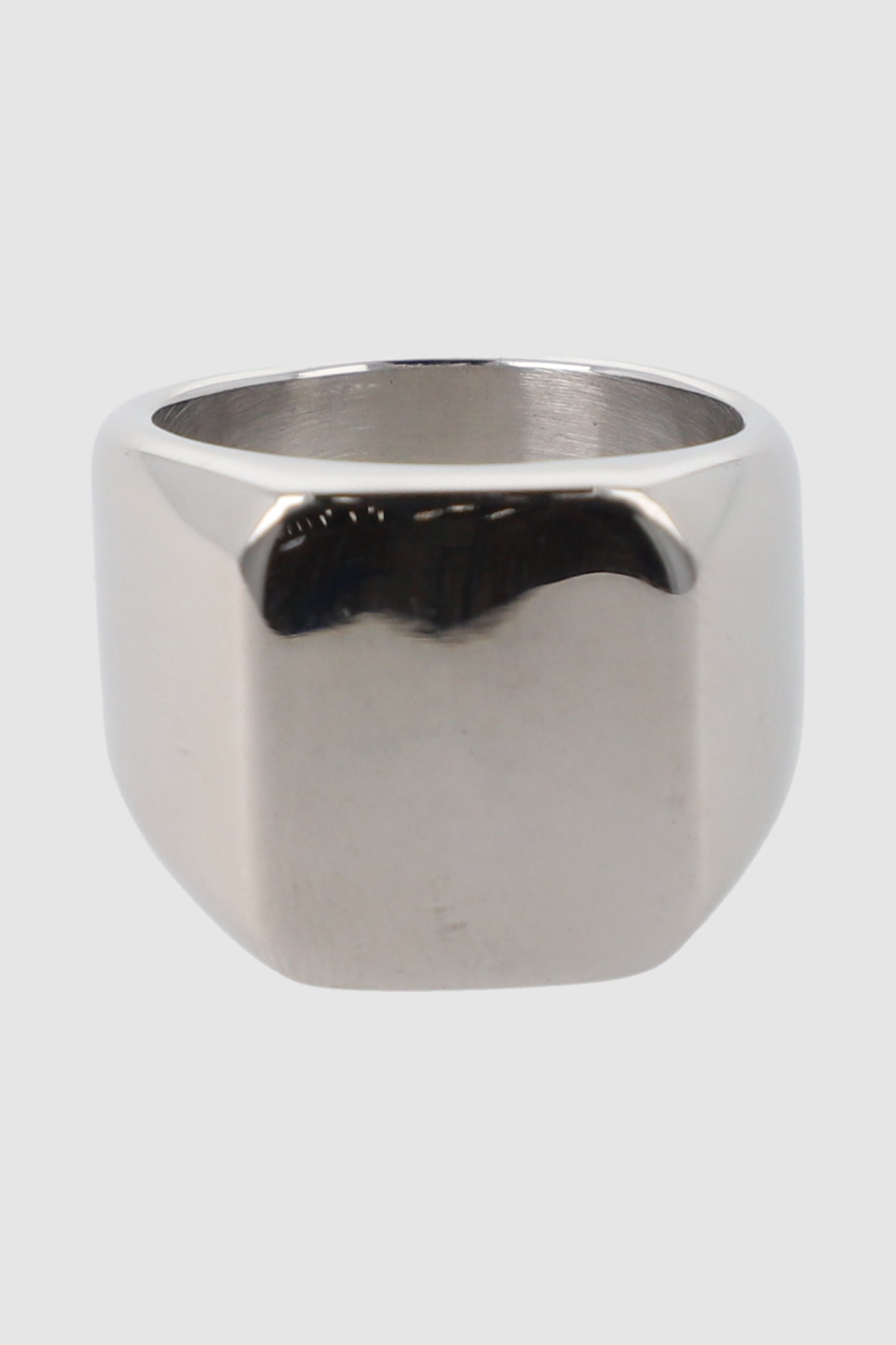 Anillo Acero Básico PLATA