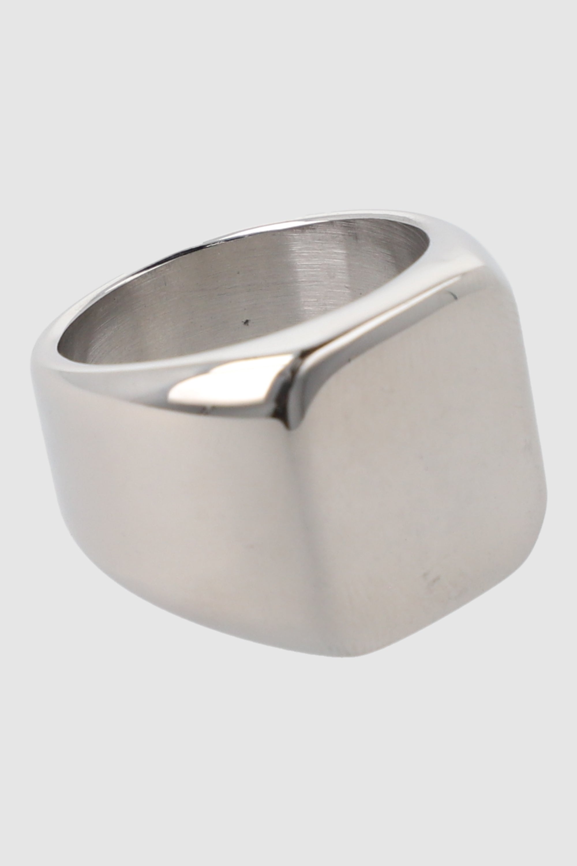 Anillo Acero Básico PLATA