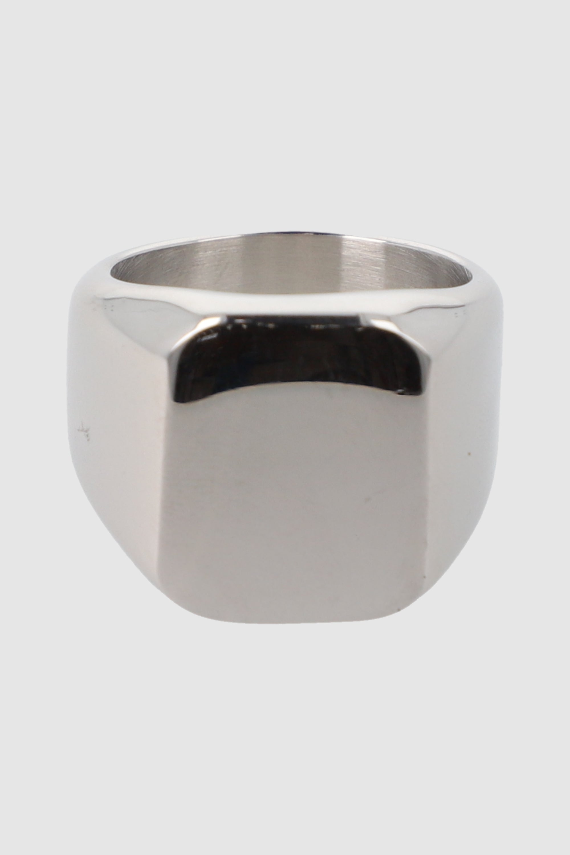 Anillo Acero Básico PLATA