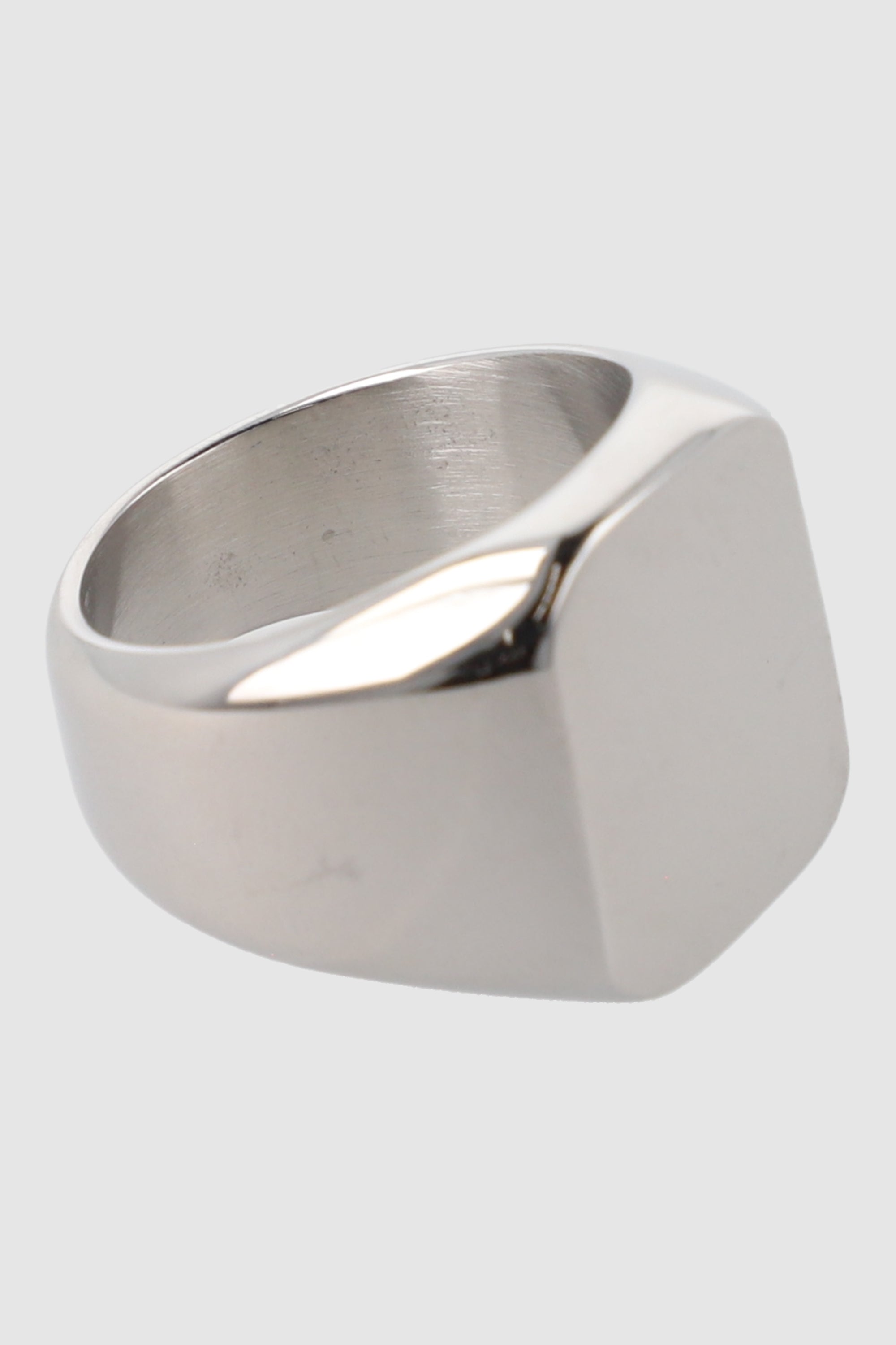 Anillo Acero Básico PLATA