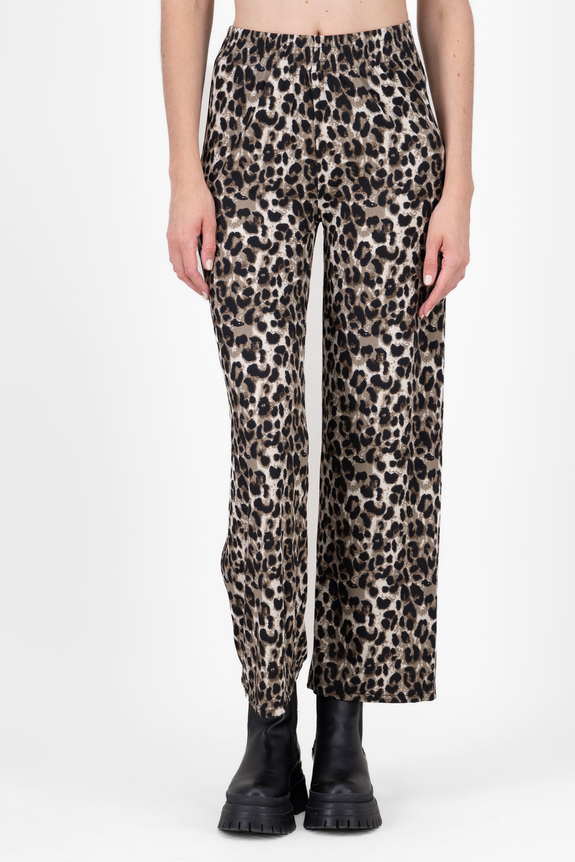 Leopard pants CAFE COMBO