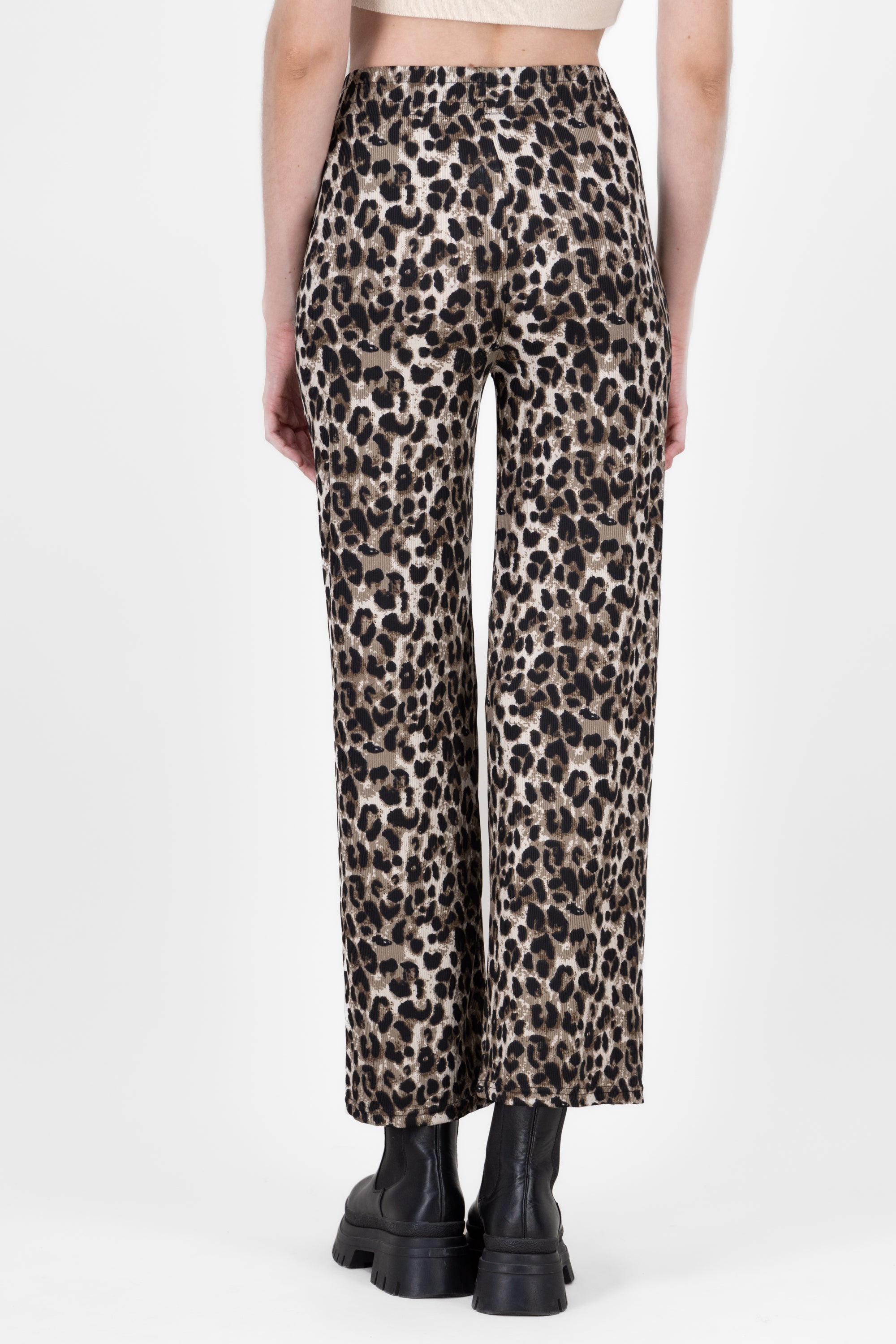 Leopard pants CAFE COMBO