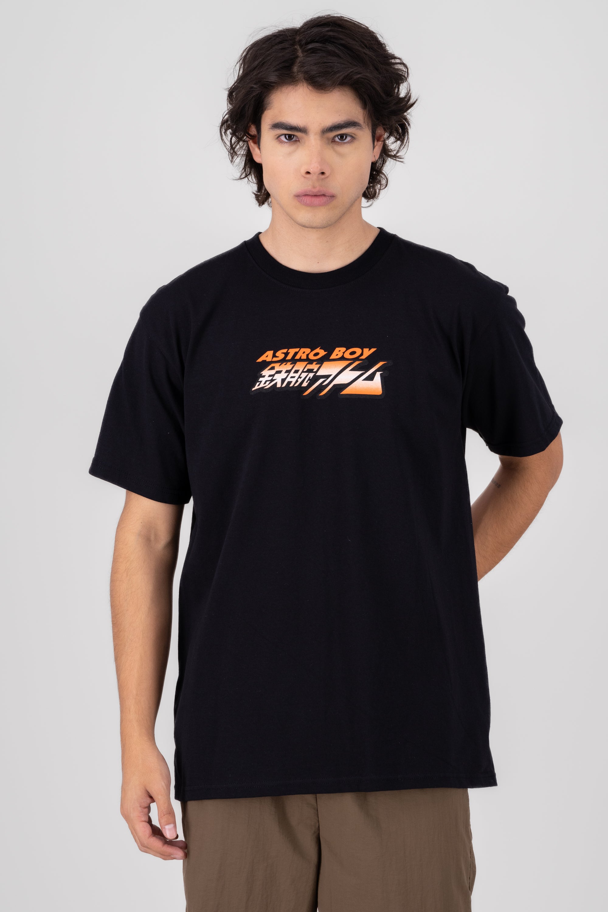 Playera oversized Astro Boy NEGRO