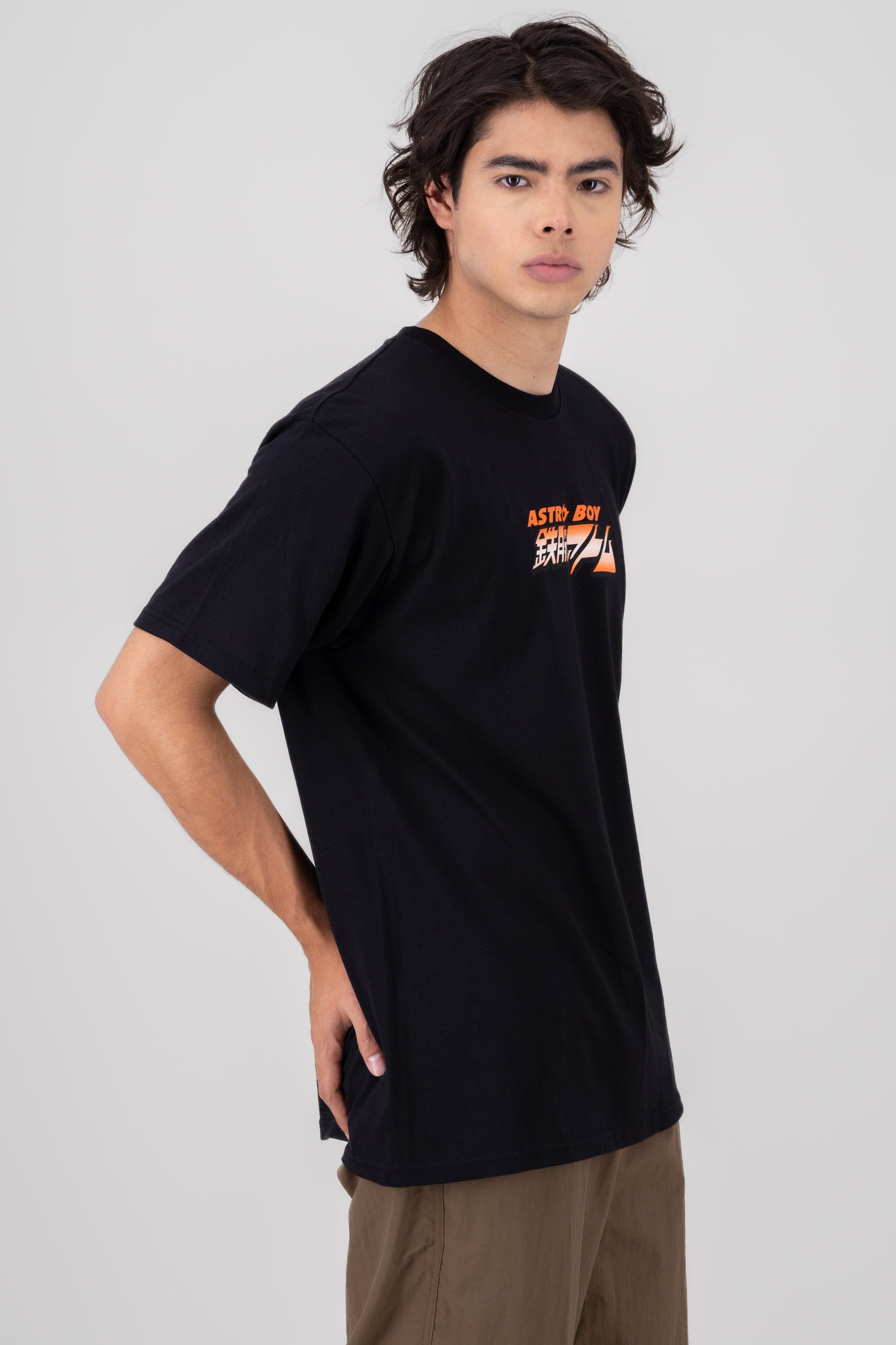 Playera oversized Astro Boy NEGRO