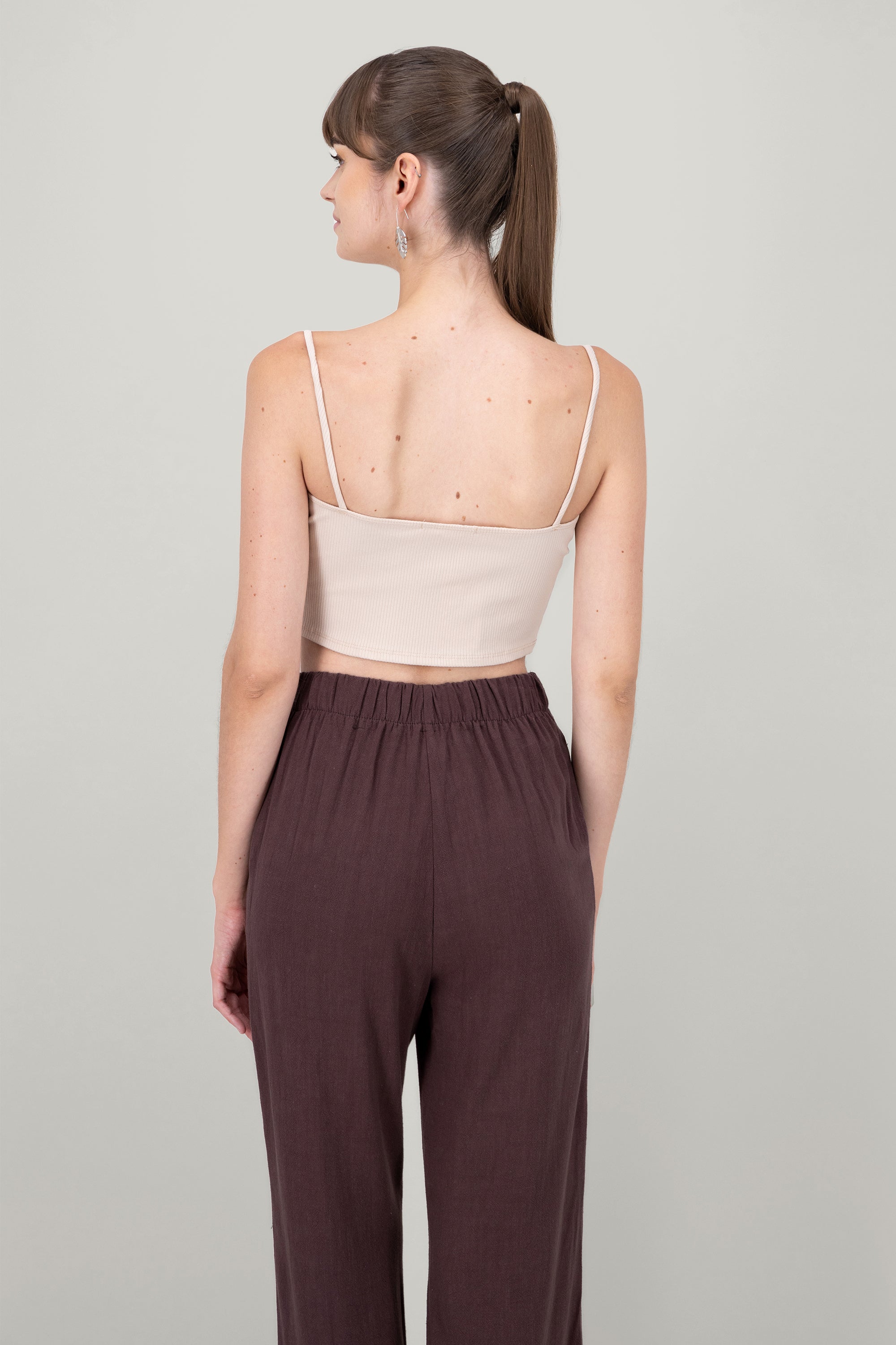 Top Bustier Rib CREAM