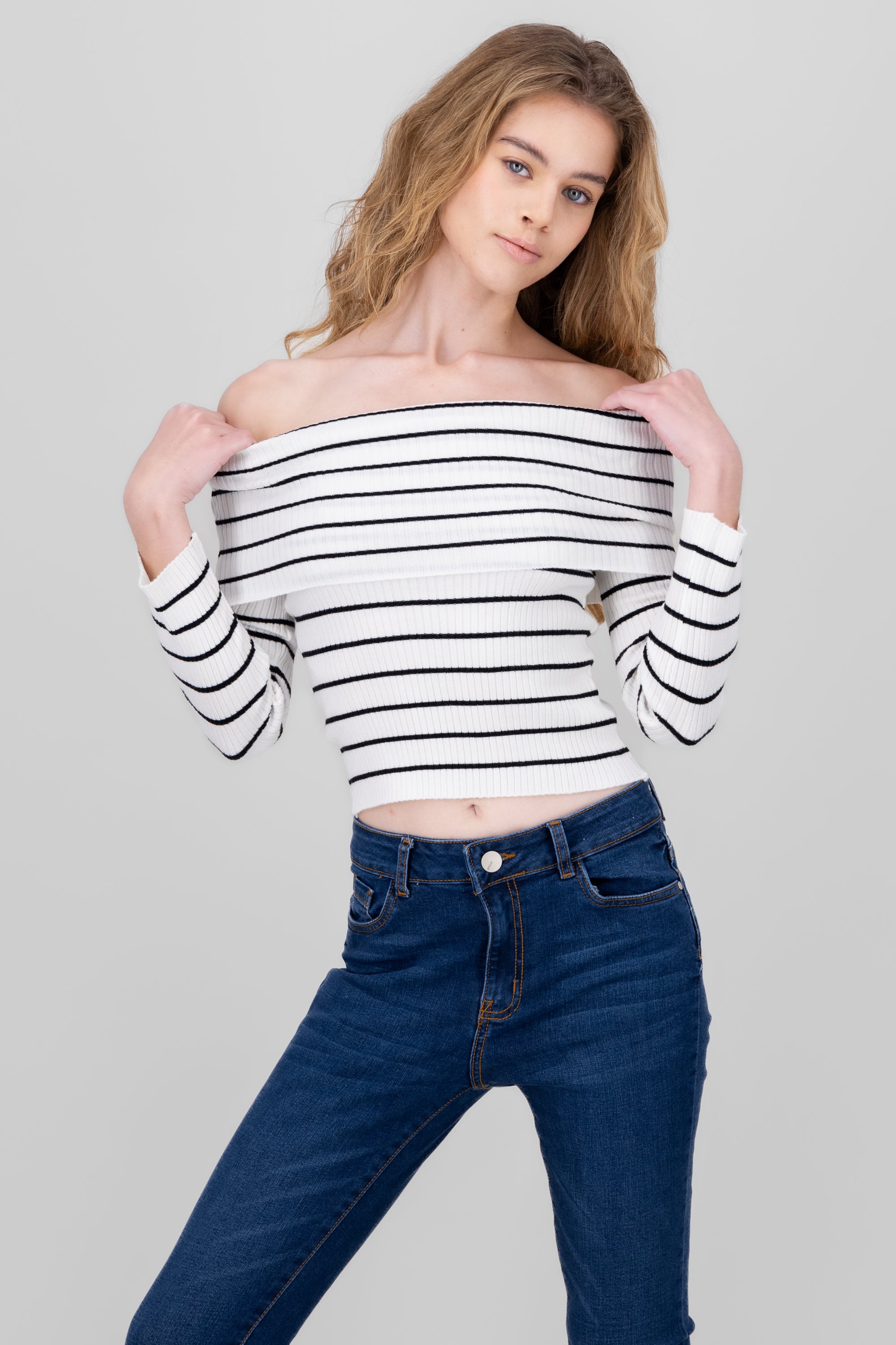 Top Shoulder stripes Combo bone