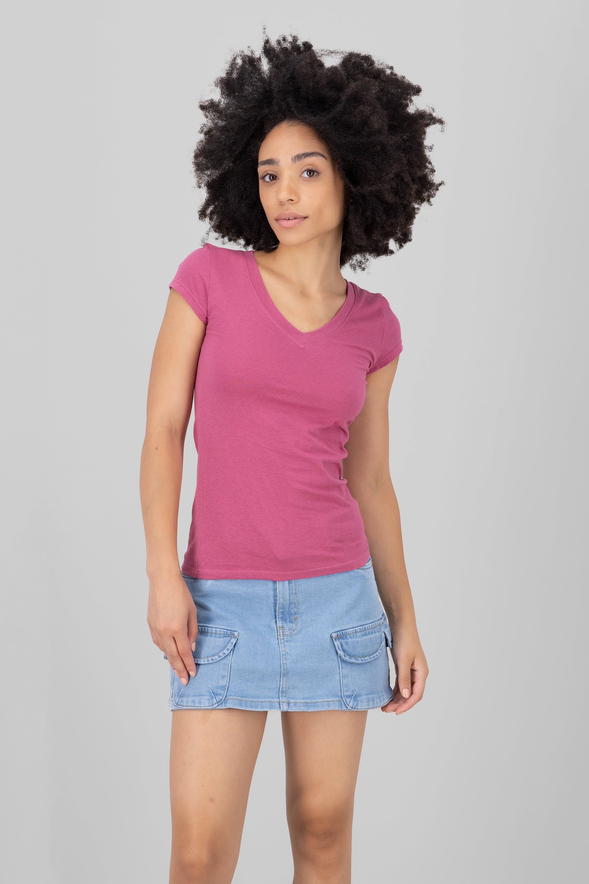 Short Sleeve Short Slaw MALLOW