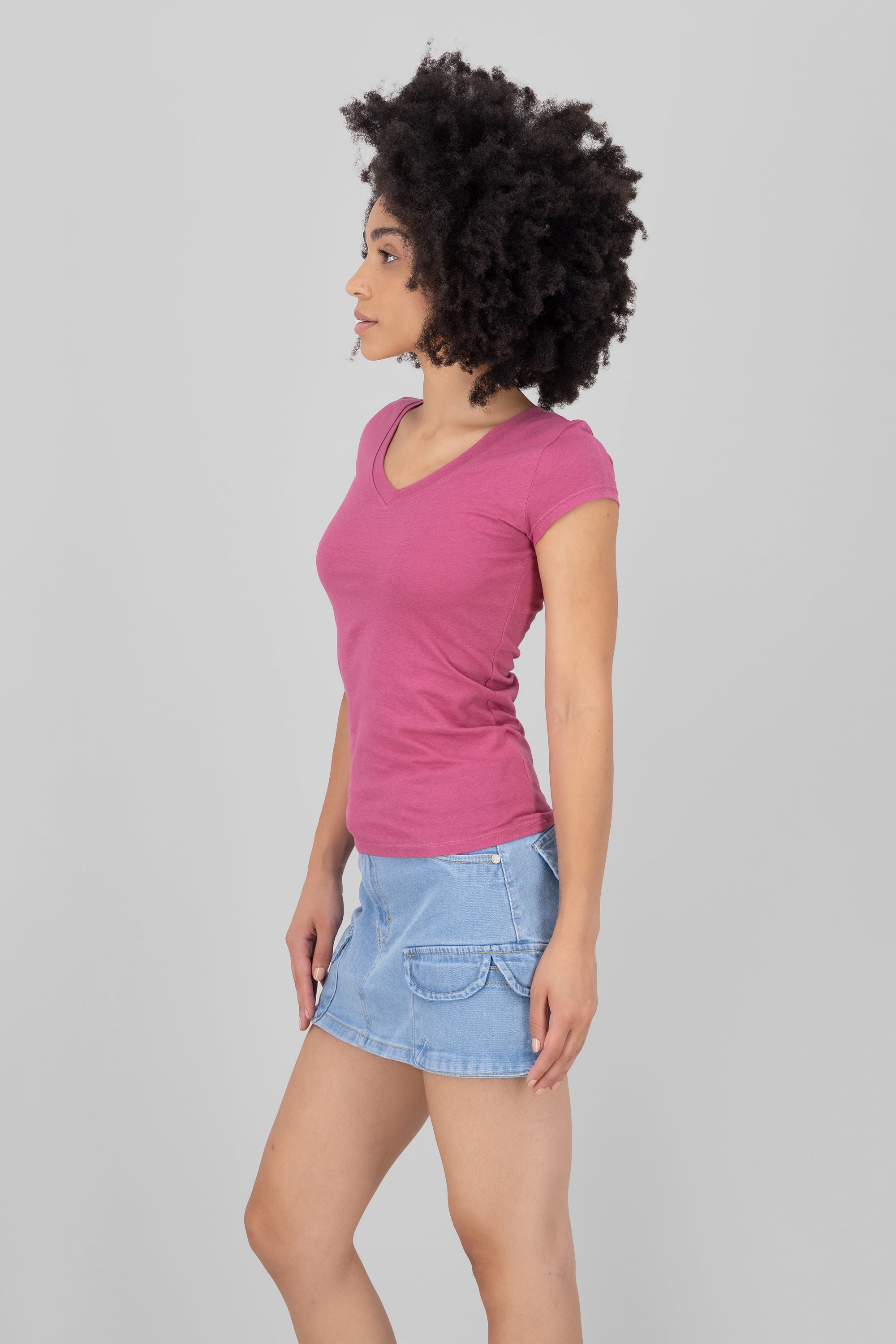 Short Sleeve Short Slaw MALLOW