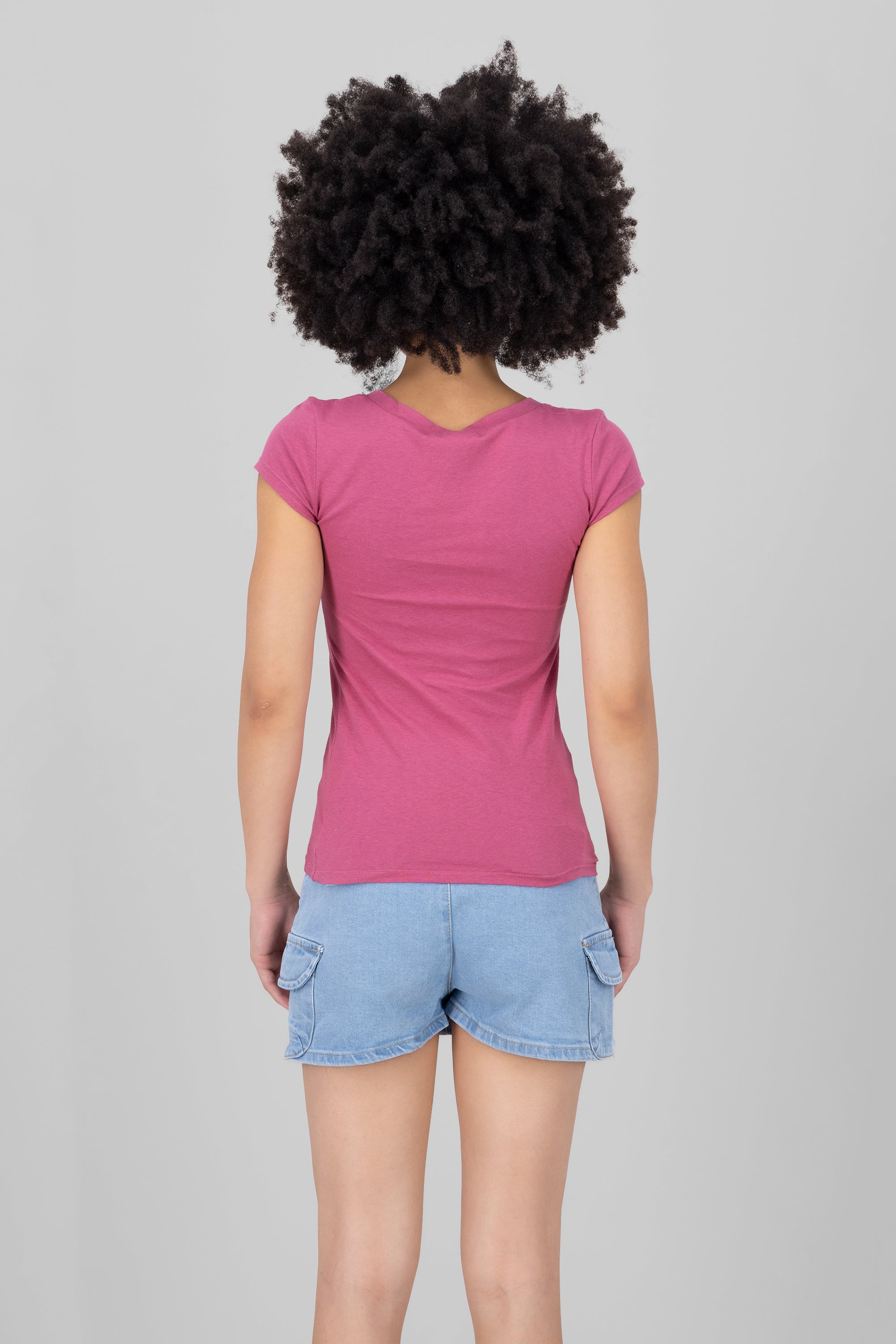 Short Sleeve Short Slaw MALLOW