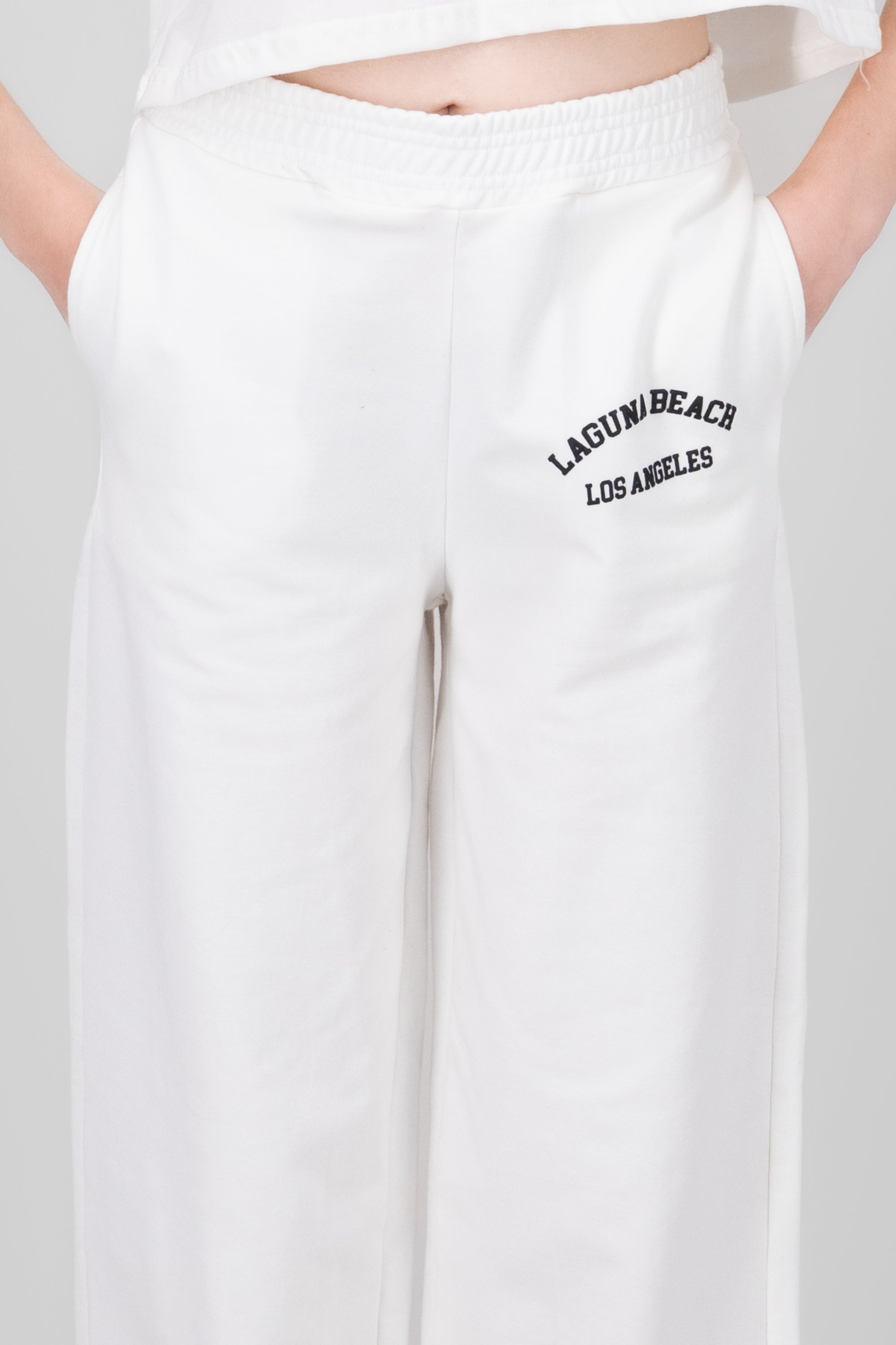 Jogger Printed Laguna Beach WHITE