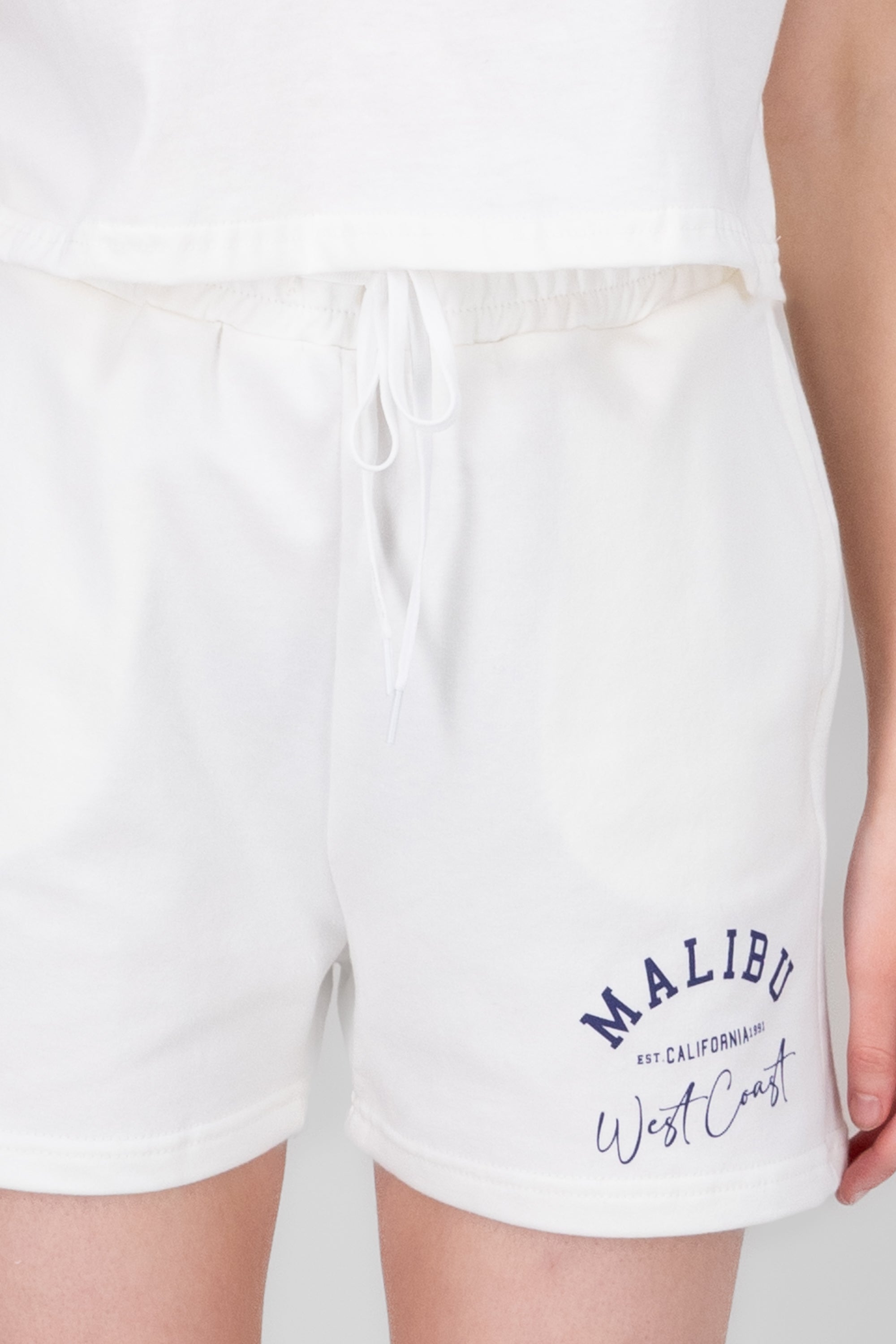 Short estampado malibu BLANCO