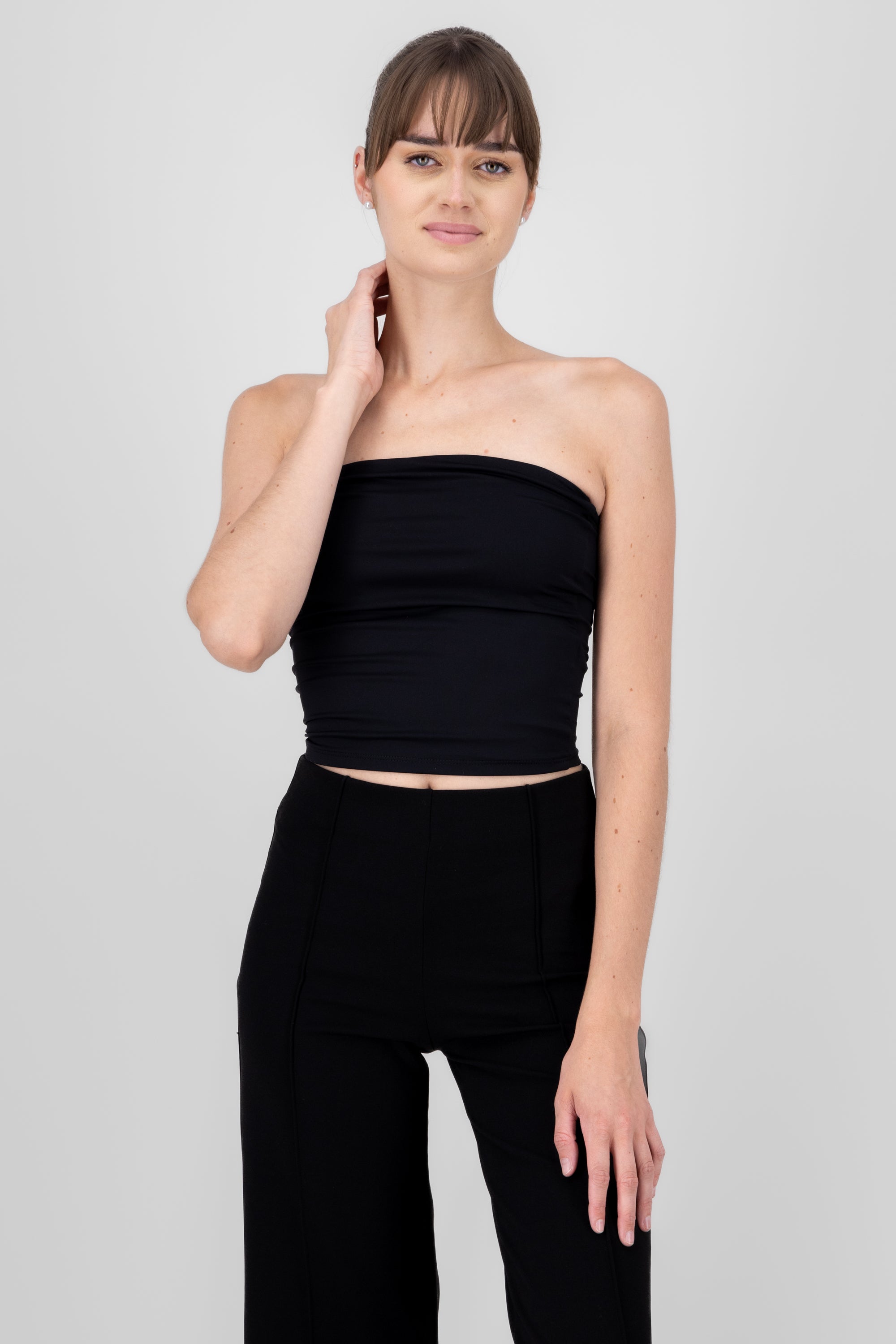 Top smooth tube BLACK