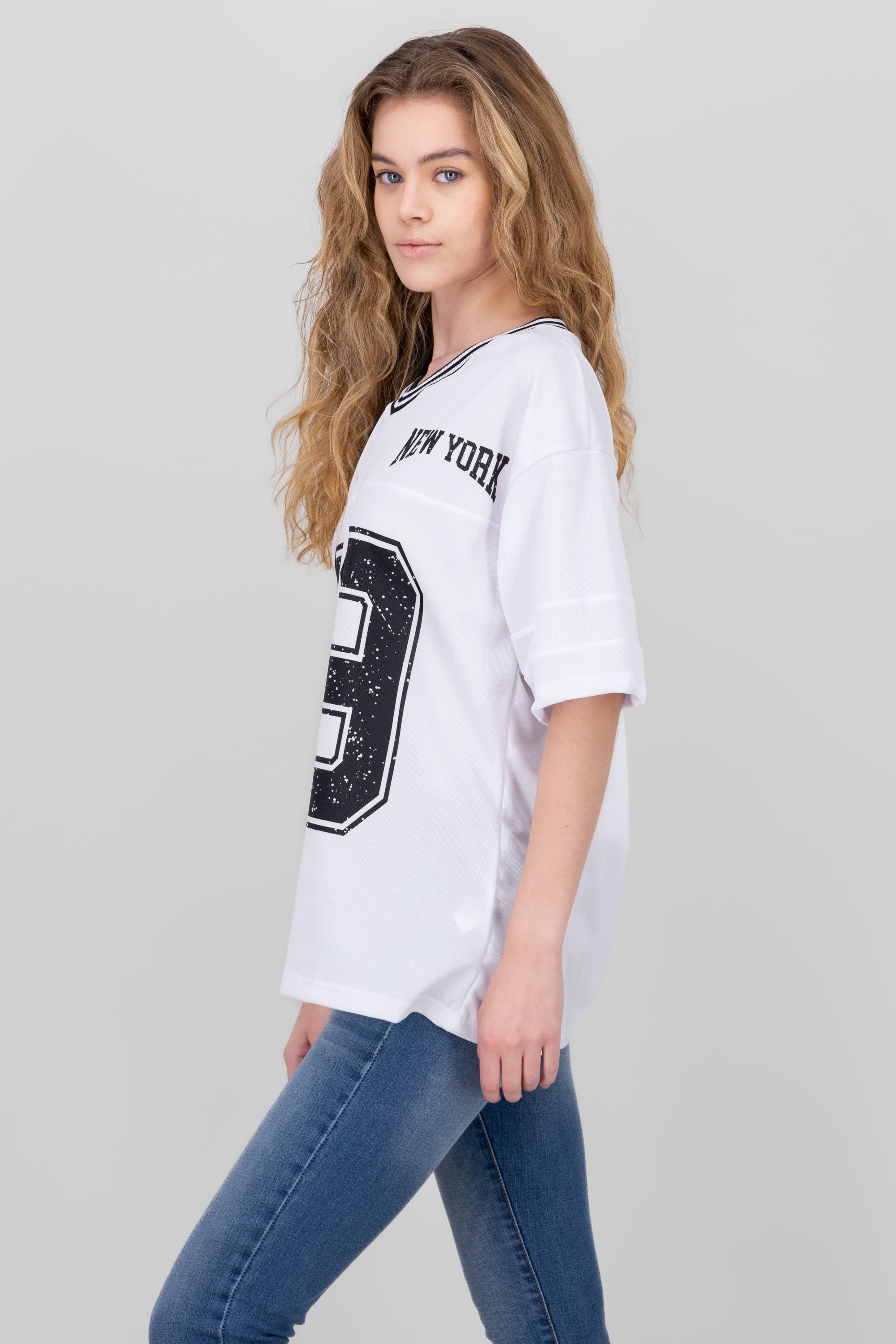 OVERSIZE PLIENERA Print number WHITE