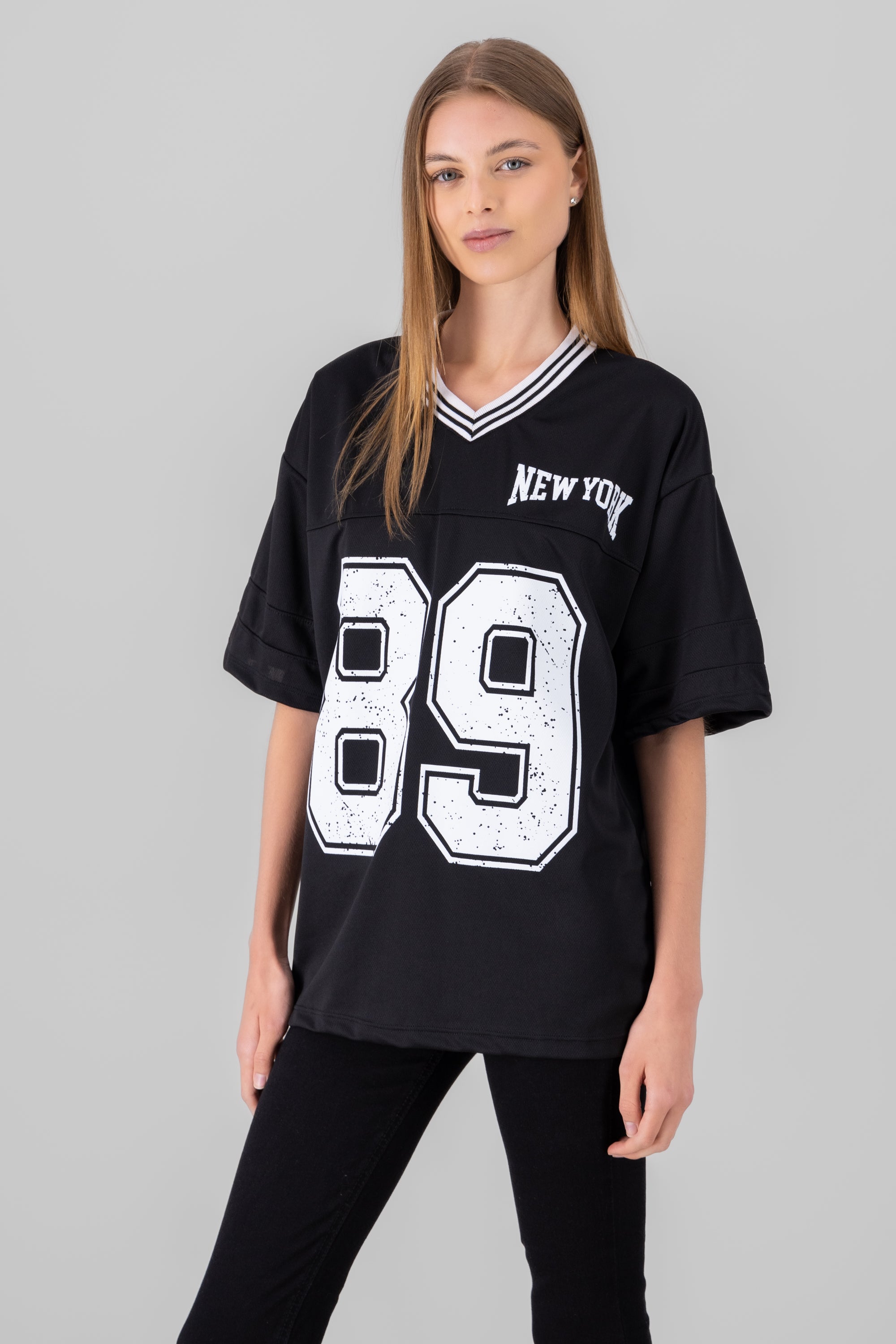 OVERSIZE PLIENERA Print number BLACK